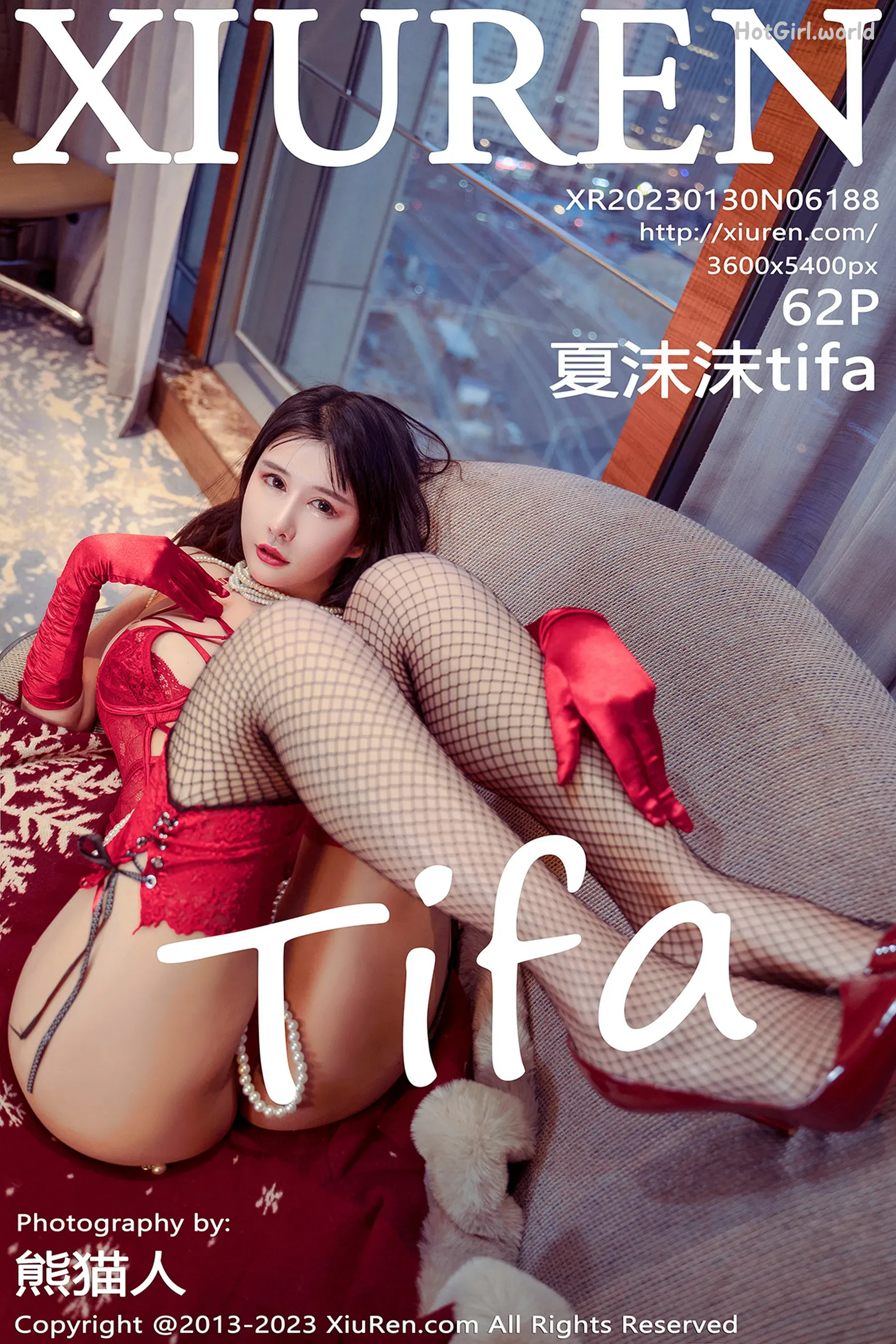 XIUREN秀人网 No.6188 夏沫沫tifa Xia Mo Mo