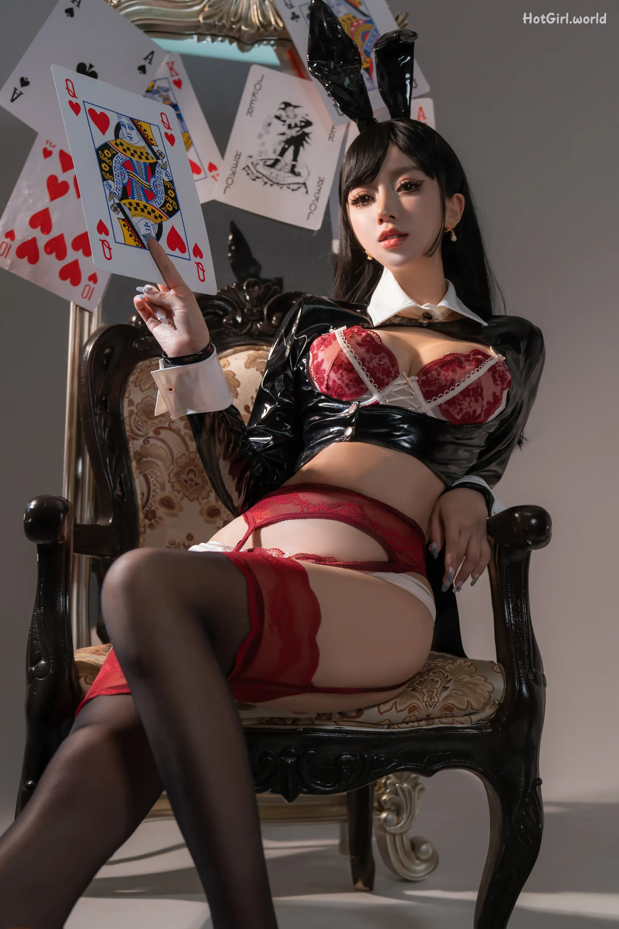 Coser-过期米线线喵-Vol.143 兔女郎