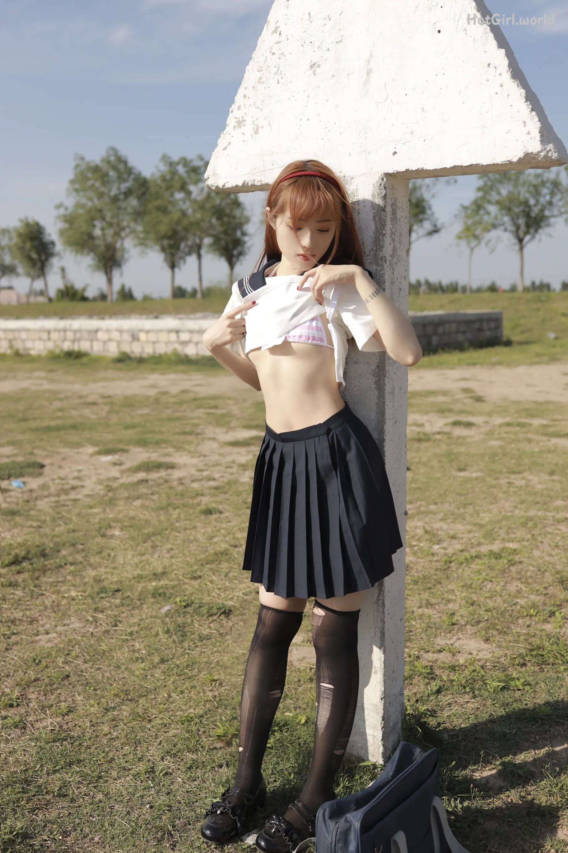 Coser-钛合金-TiTi-河边踏青(14 photos + 5 uncensored photos)