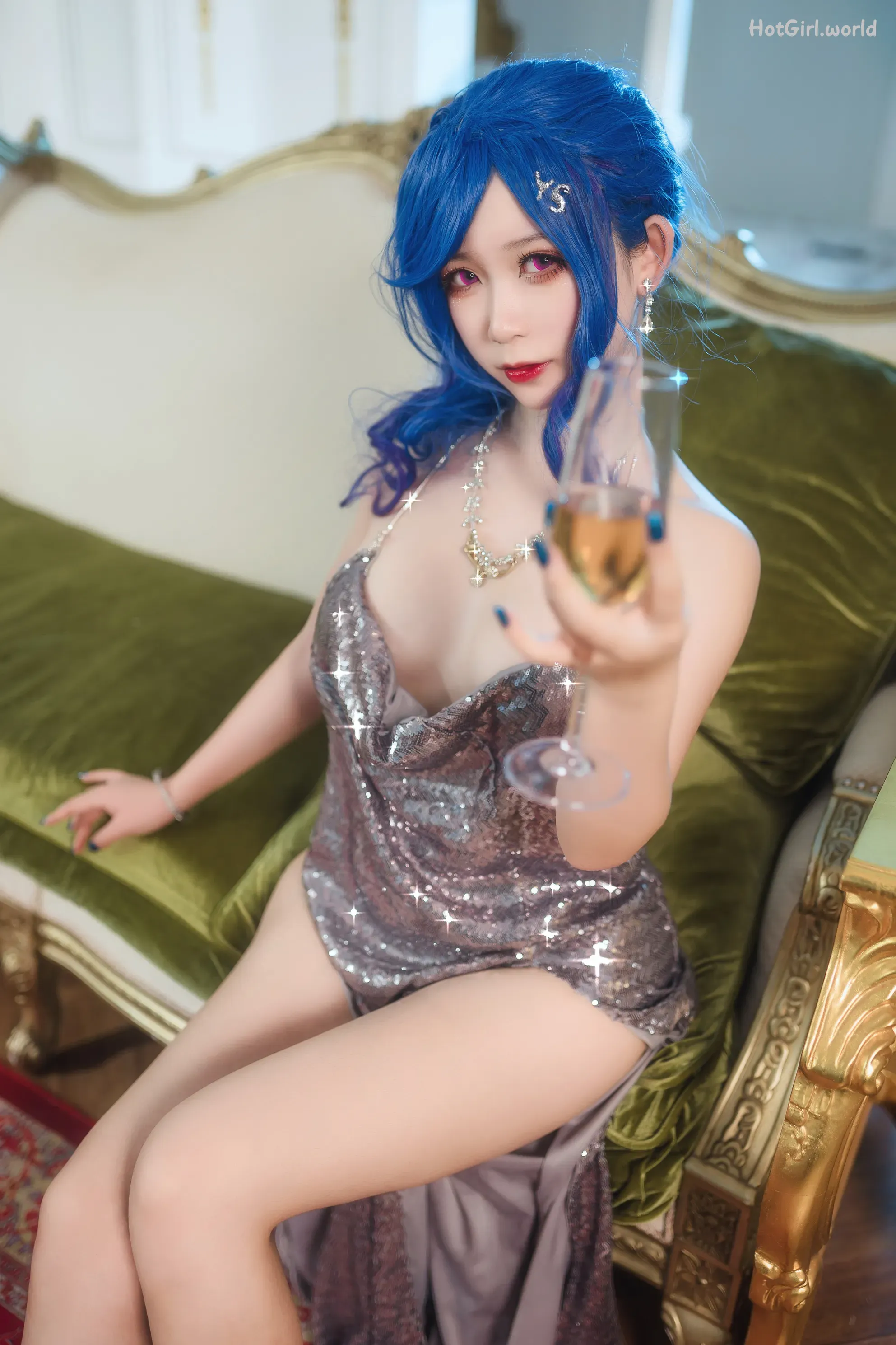 Coser-樱落酱w-圣路易斯礼服