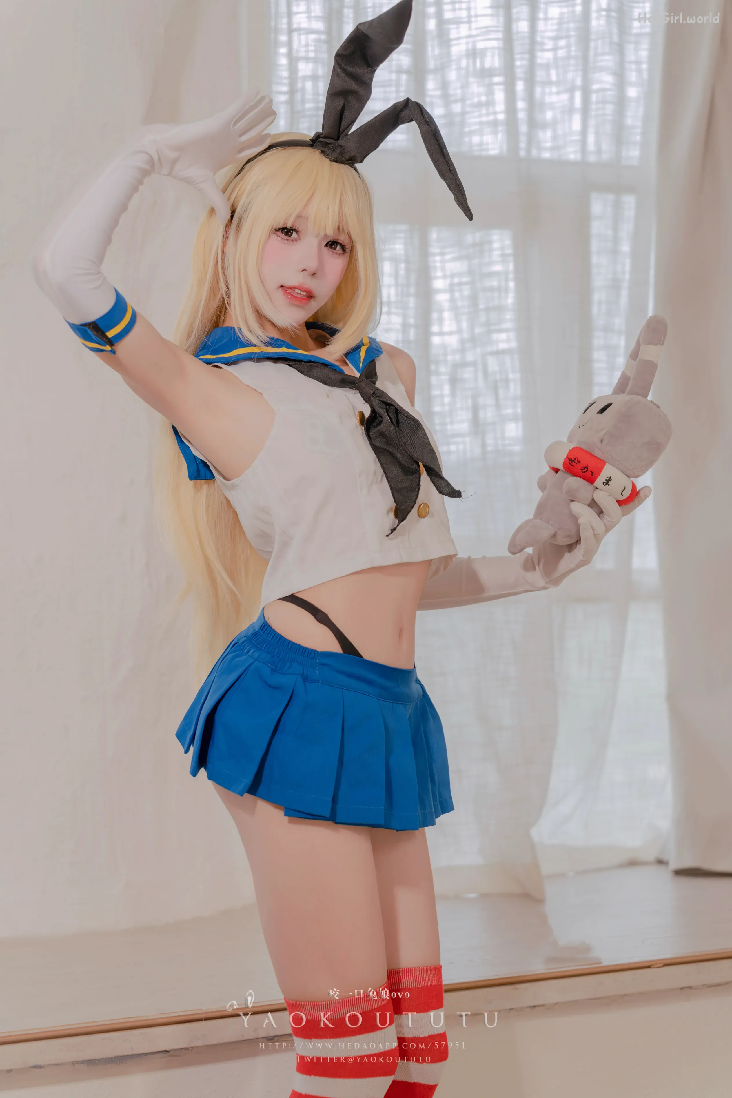 Coser-黏黏团子兔-岛风的修整&Twice