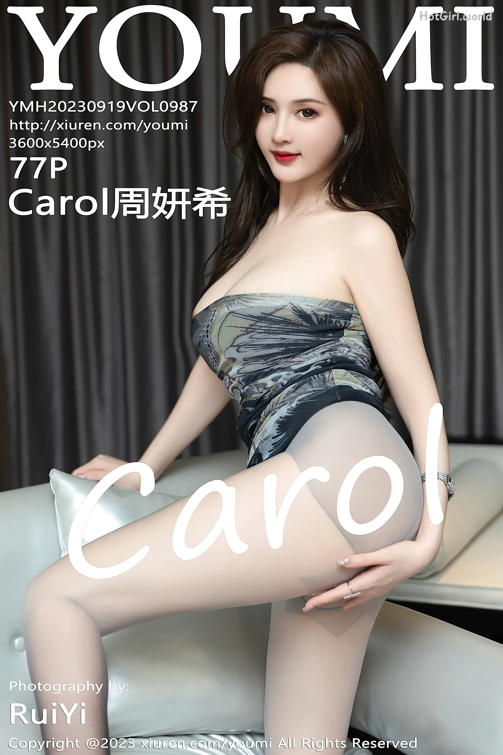 YouMi-尤蜜荟-Vol.987-周妍希-Carol-Zhou Yan Xi