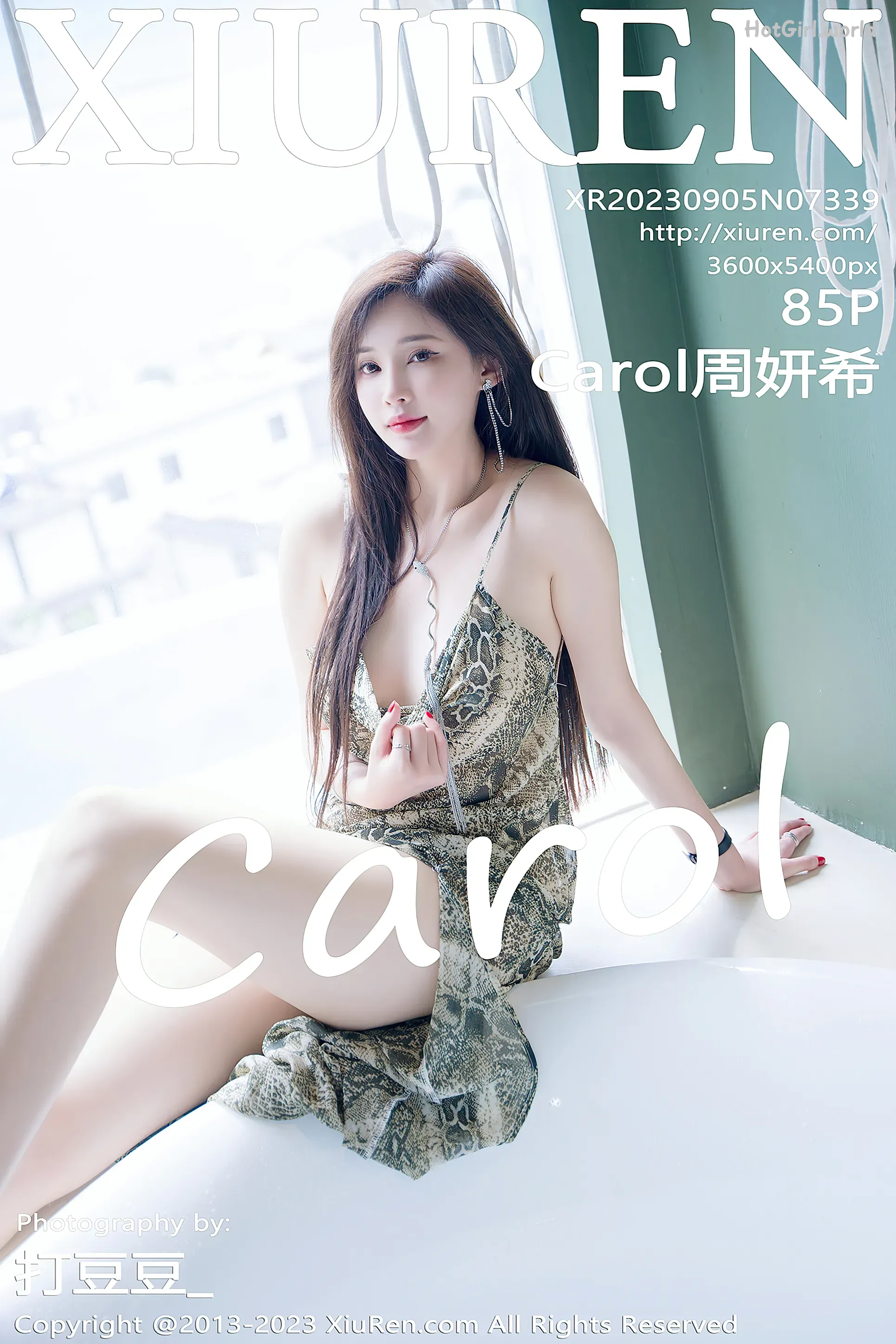 XiuRen-秀人网-No.7339-周妍希-Carol-Zhou Yan Xi
