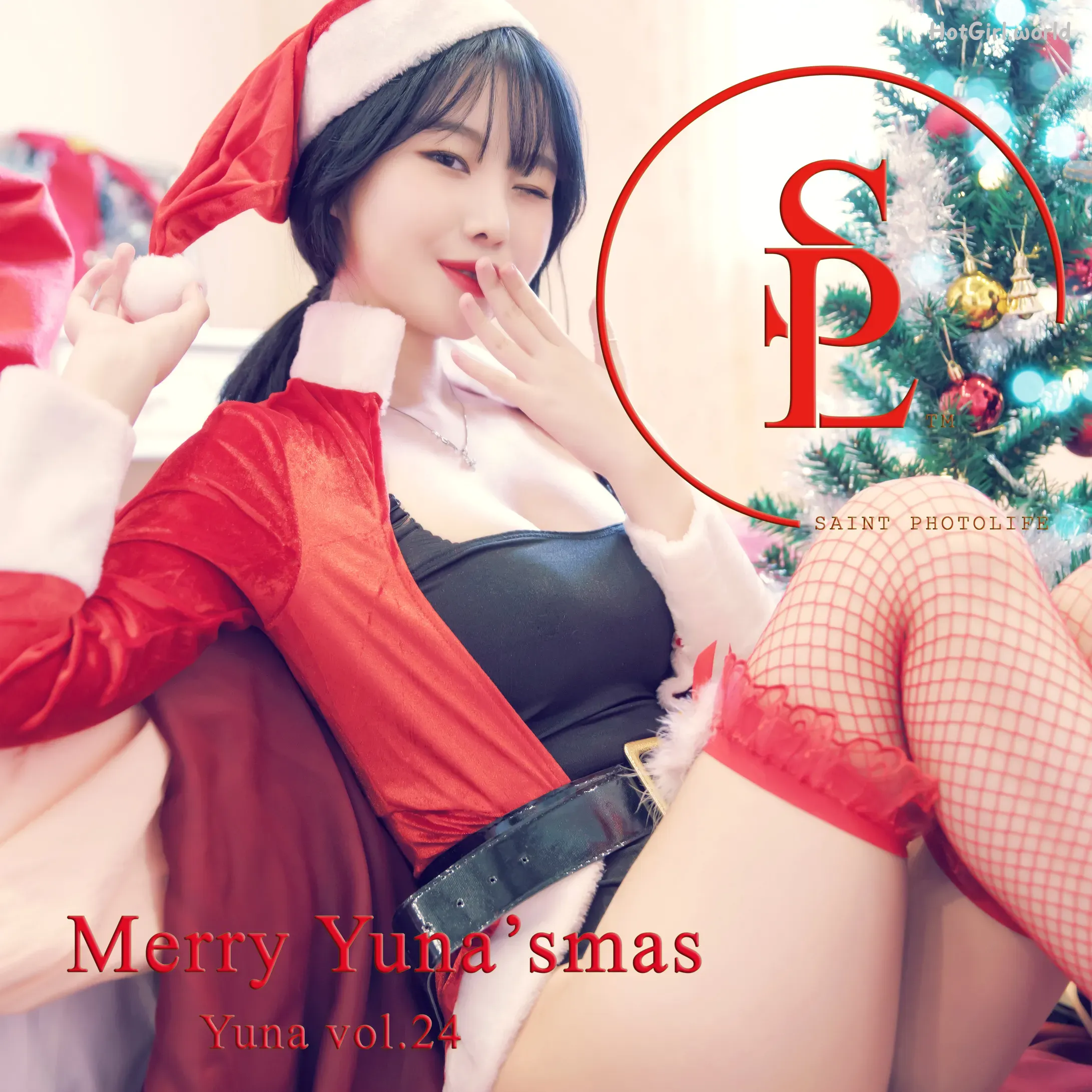 SAINT Photolife-Yuna-유나-Vol.24 Merry Yuna’s Xmas