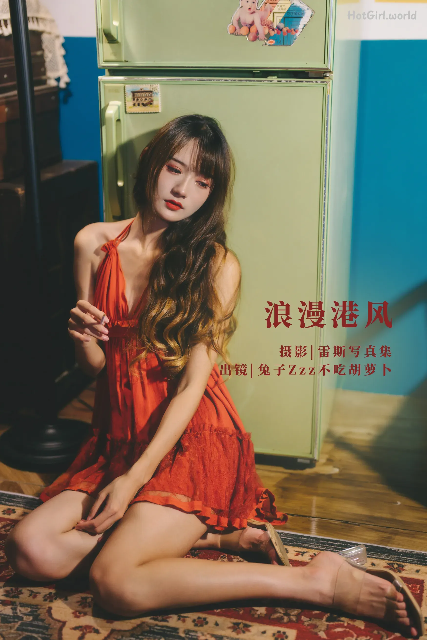 Coser-兔子Zzz不吃胡萝卜-浪漫港风