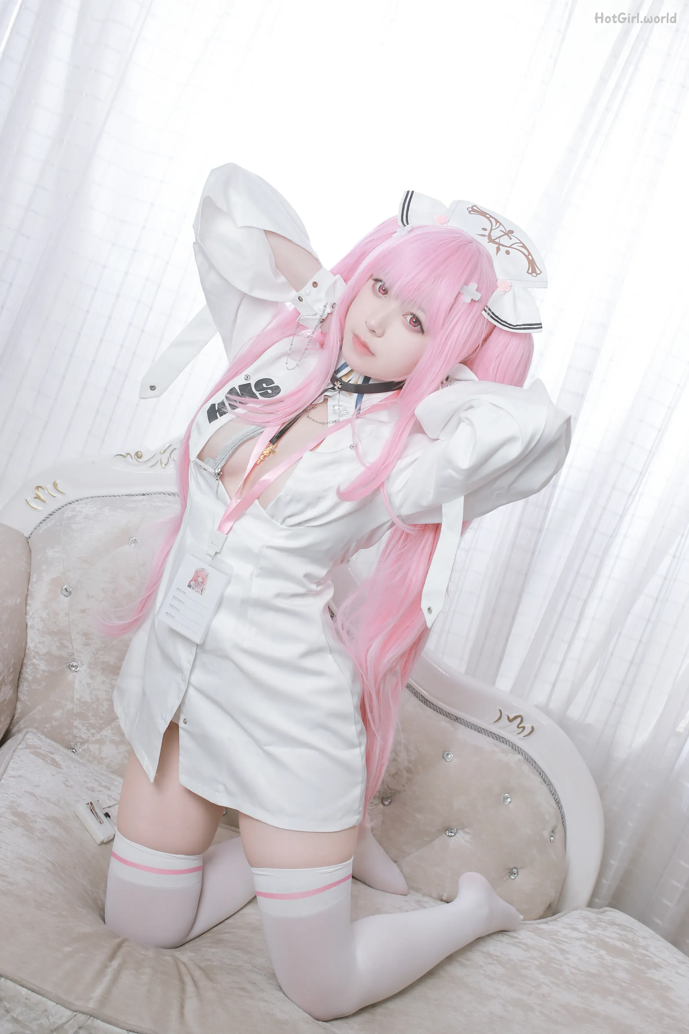 Coser-Asagiriai-愛ちゃん-英仙座护士服