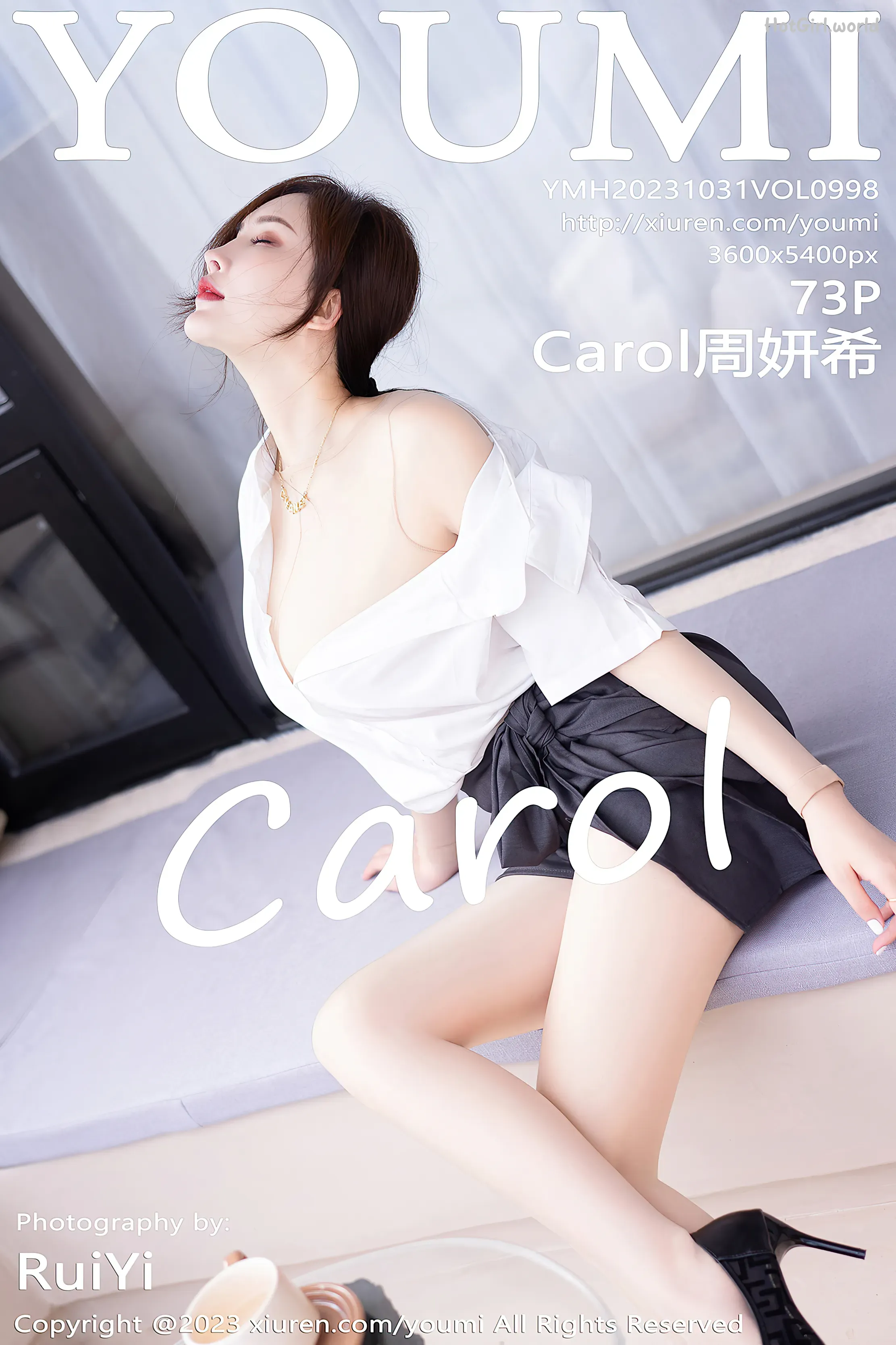 YouMi-尤蜜荟-Vol.998-周妍希-Zhou Yan Xi-Carol