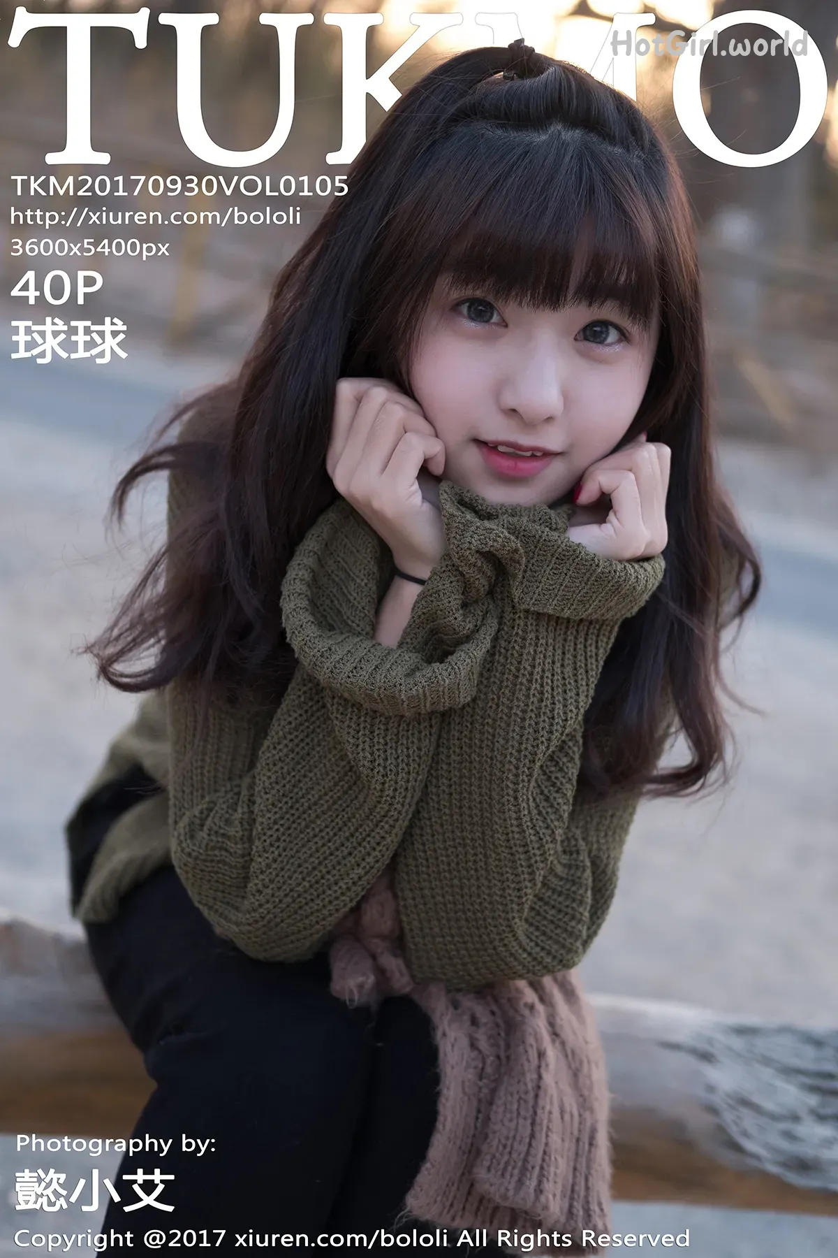BoLoli-波萝社-NO.105-球球-Qiu Qiu