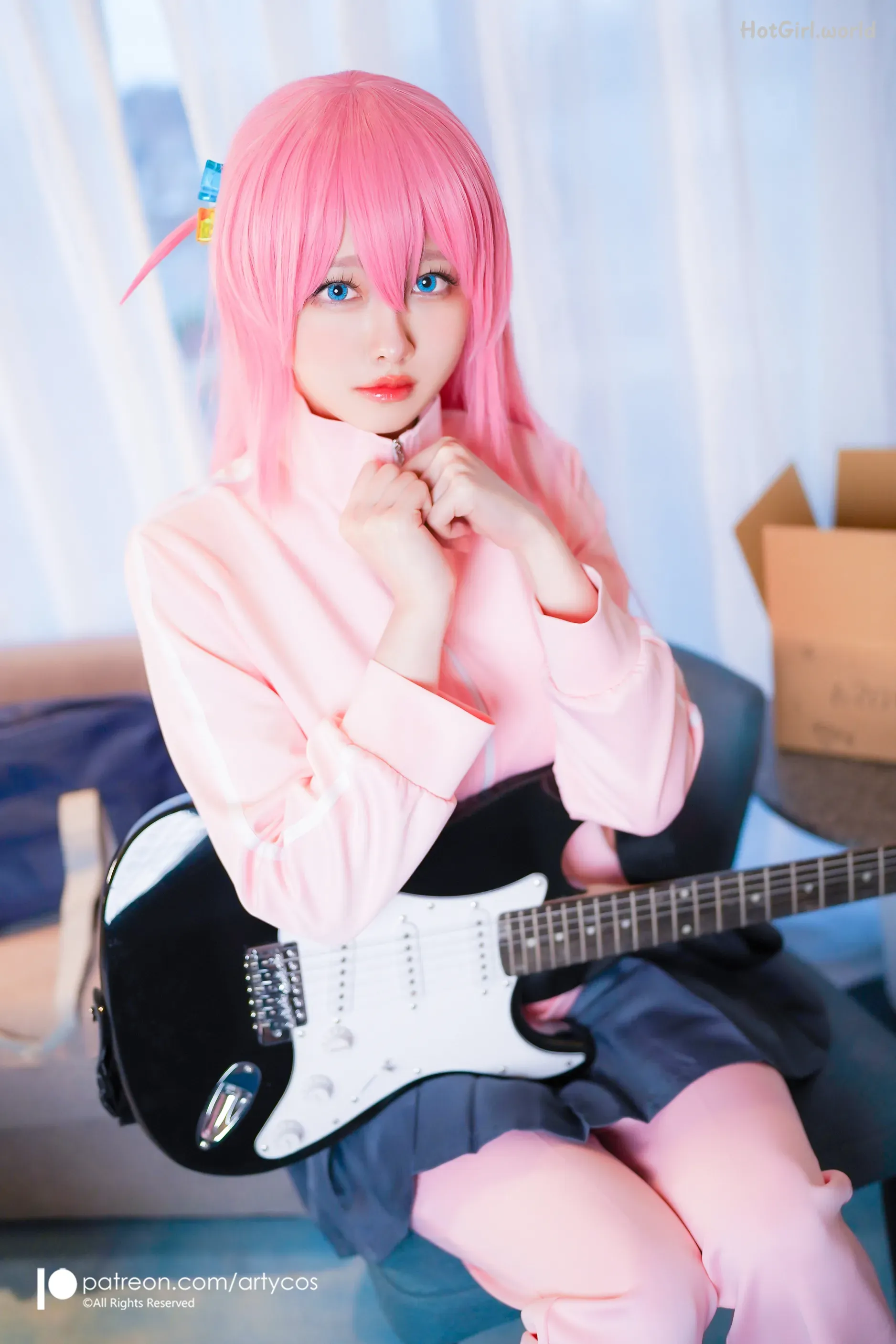 Coser-Arty亞緹-Ya Ti-Bocchi The Rock! Goto Hitori(20 photos + 30 uncensored photos)