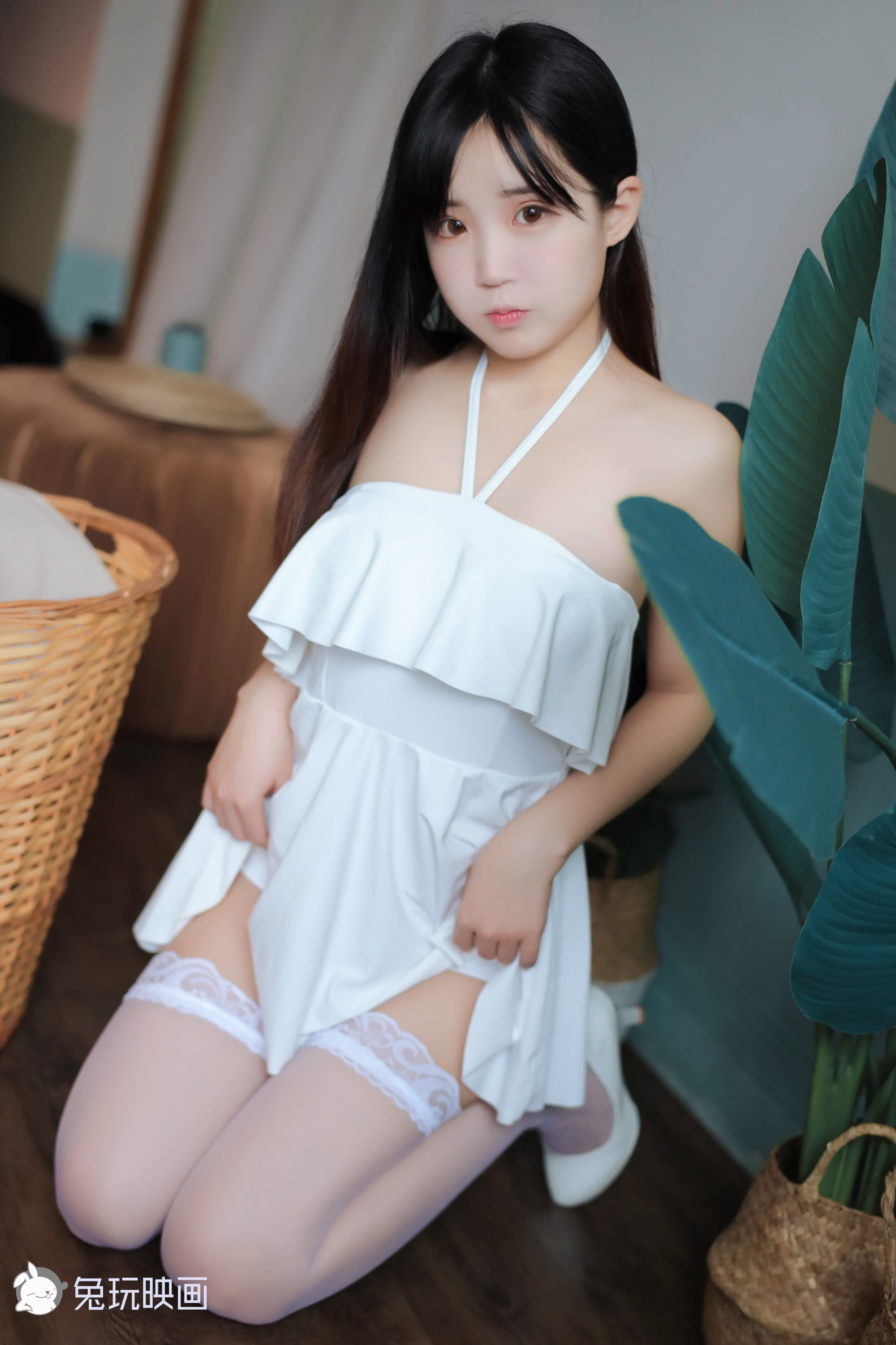 Cosplay@兔玩映画 Vol.036 御子的白裙