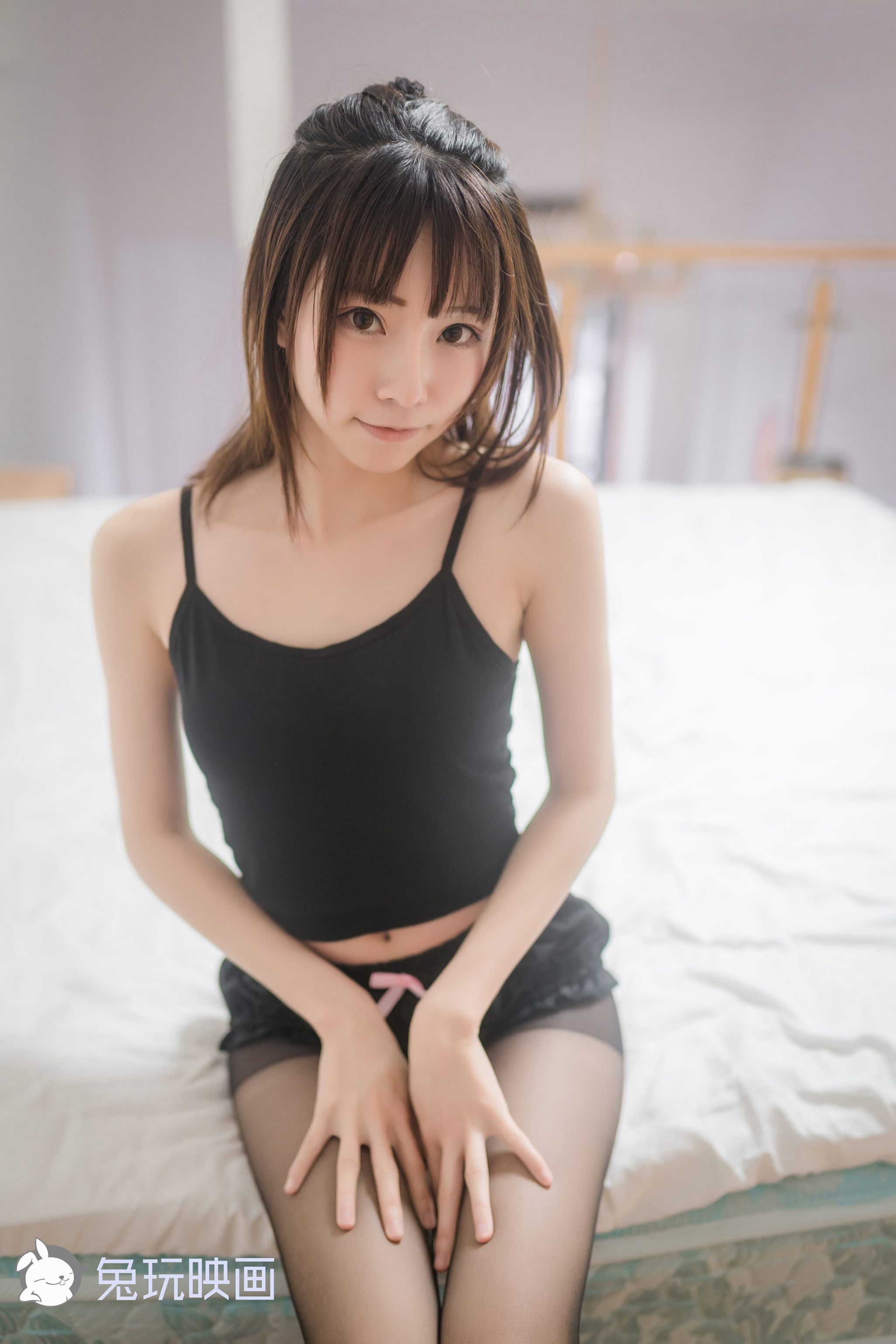 Cosplay@兔玩映画 Vol.038 黑丝套装