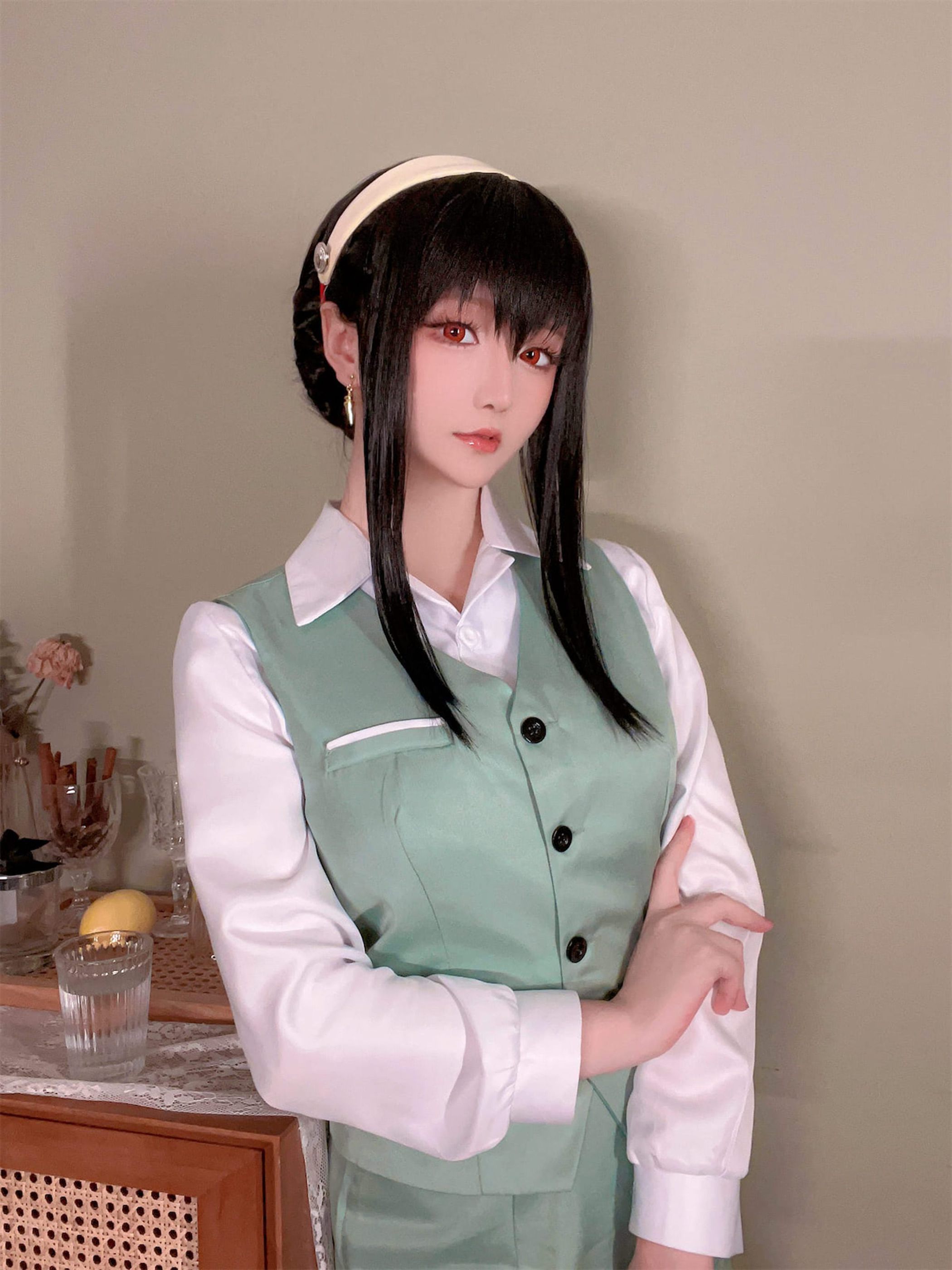 Coser@星之迟迟Hoshilily - 圣诞节 约尔 OL制服