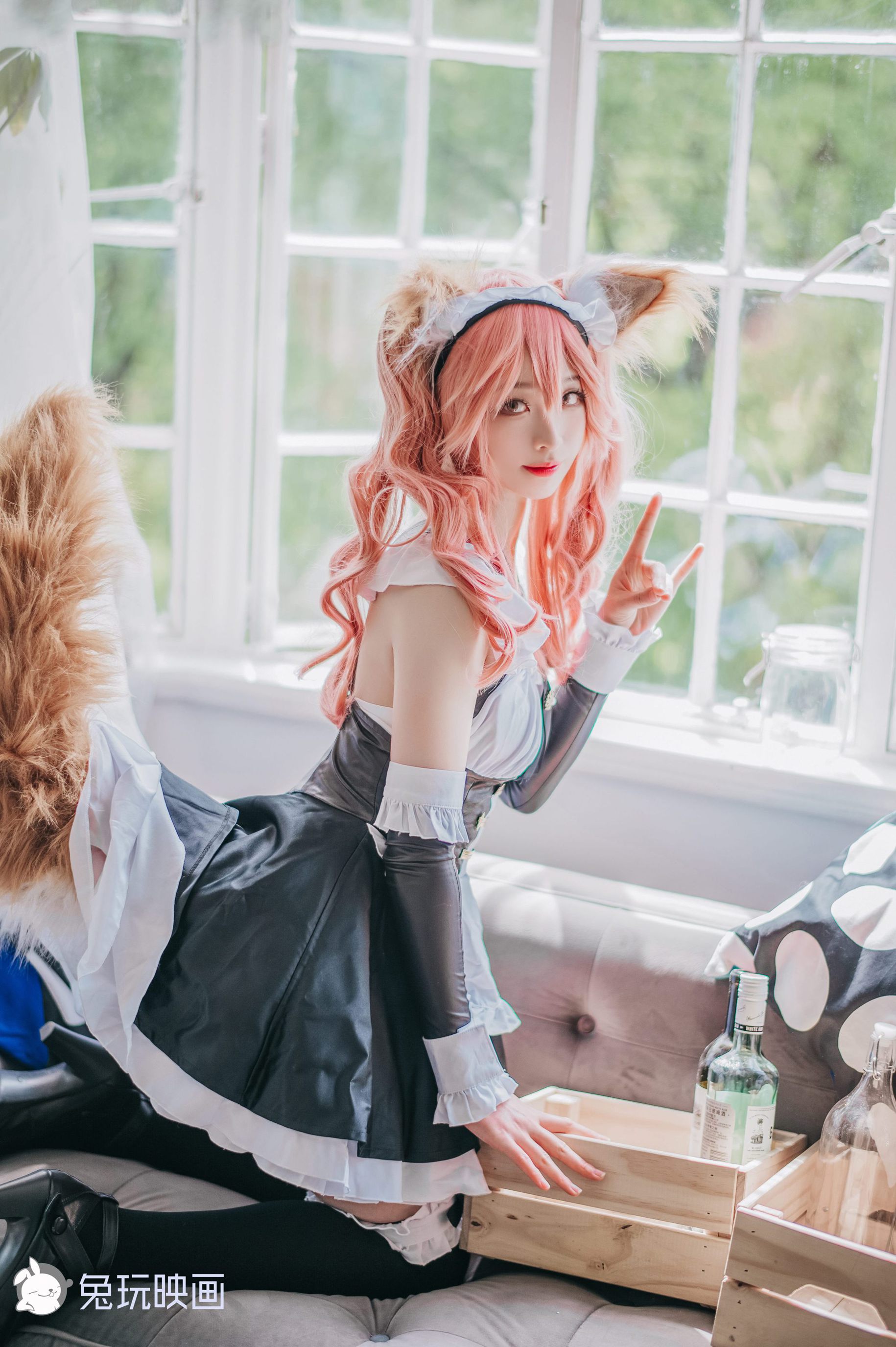 Cosplay@兔玩映画 Vol.047 女仆玉藻前