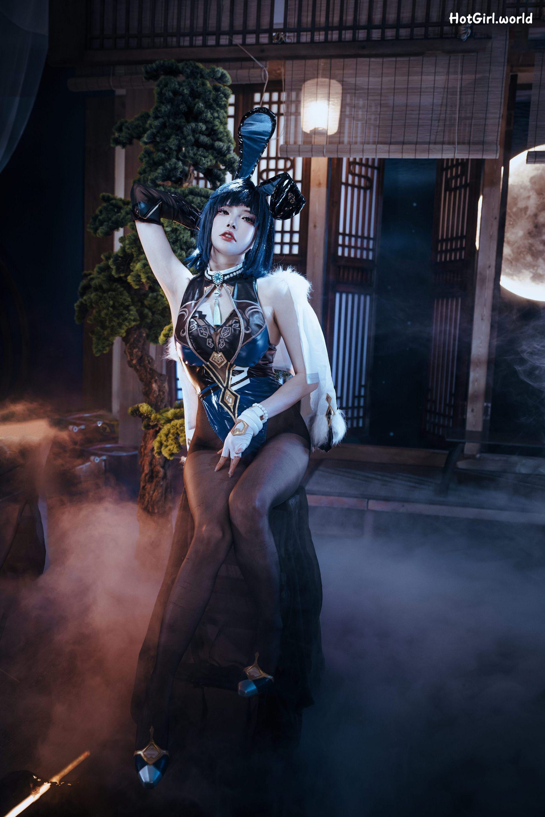 Coser@Xia Xiao Qiu Qiu Qiu (夏小秋秋秋) No.116  夜兰 兔女郎