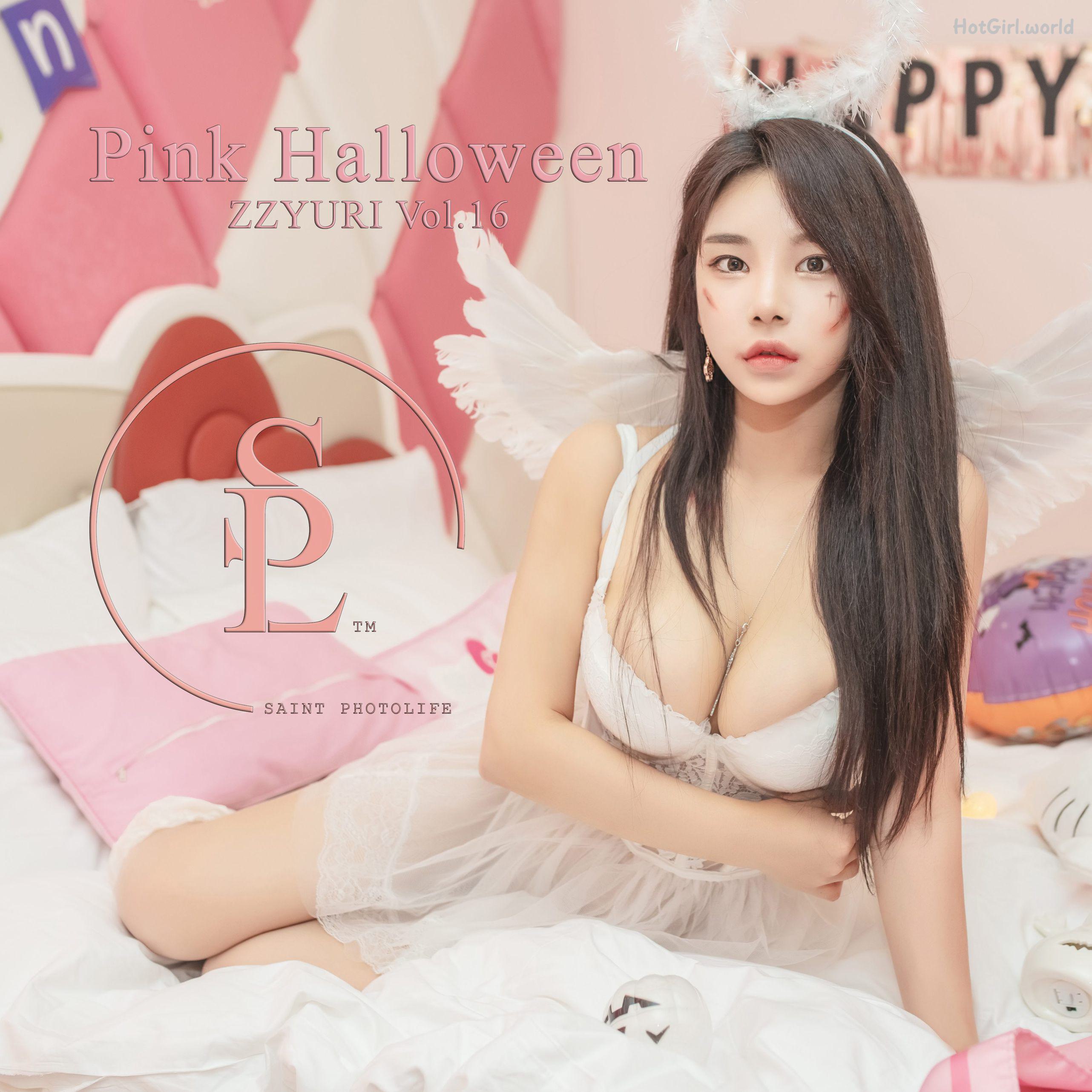 SAINT Photolife - Zzyuri (쮸리) - Vol.16 Pink Halloween
