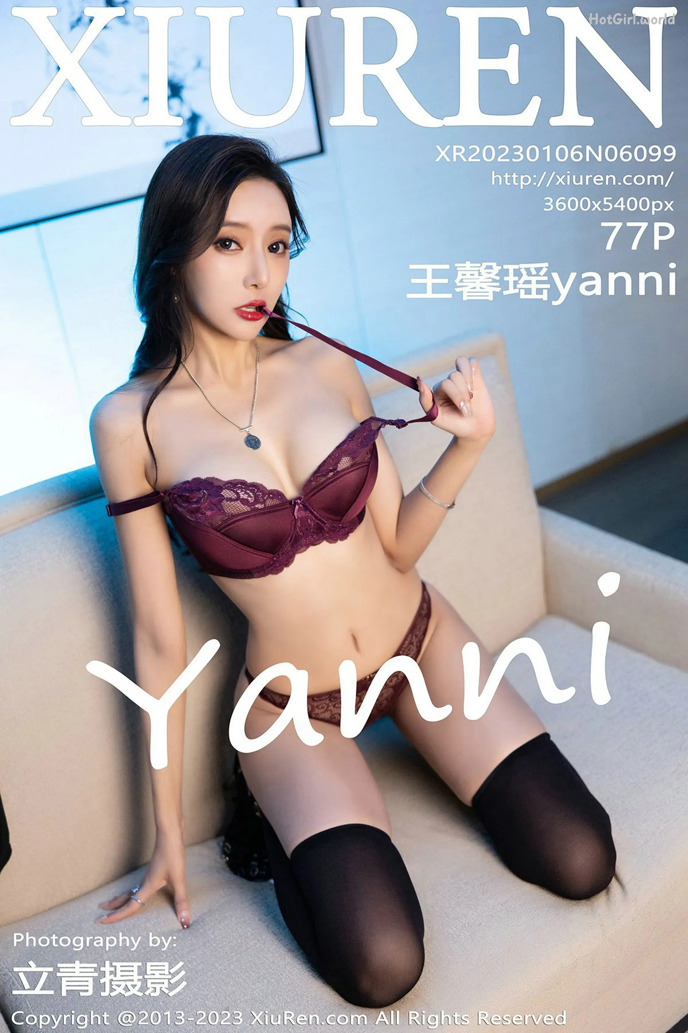 XiuRen秀人网 No.6099 Yanni - Wang Xin Yao (王馨瑶)