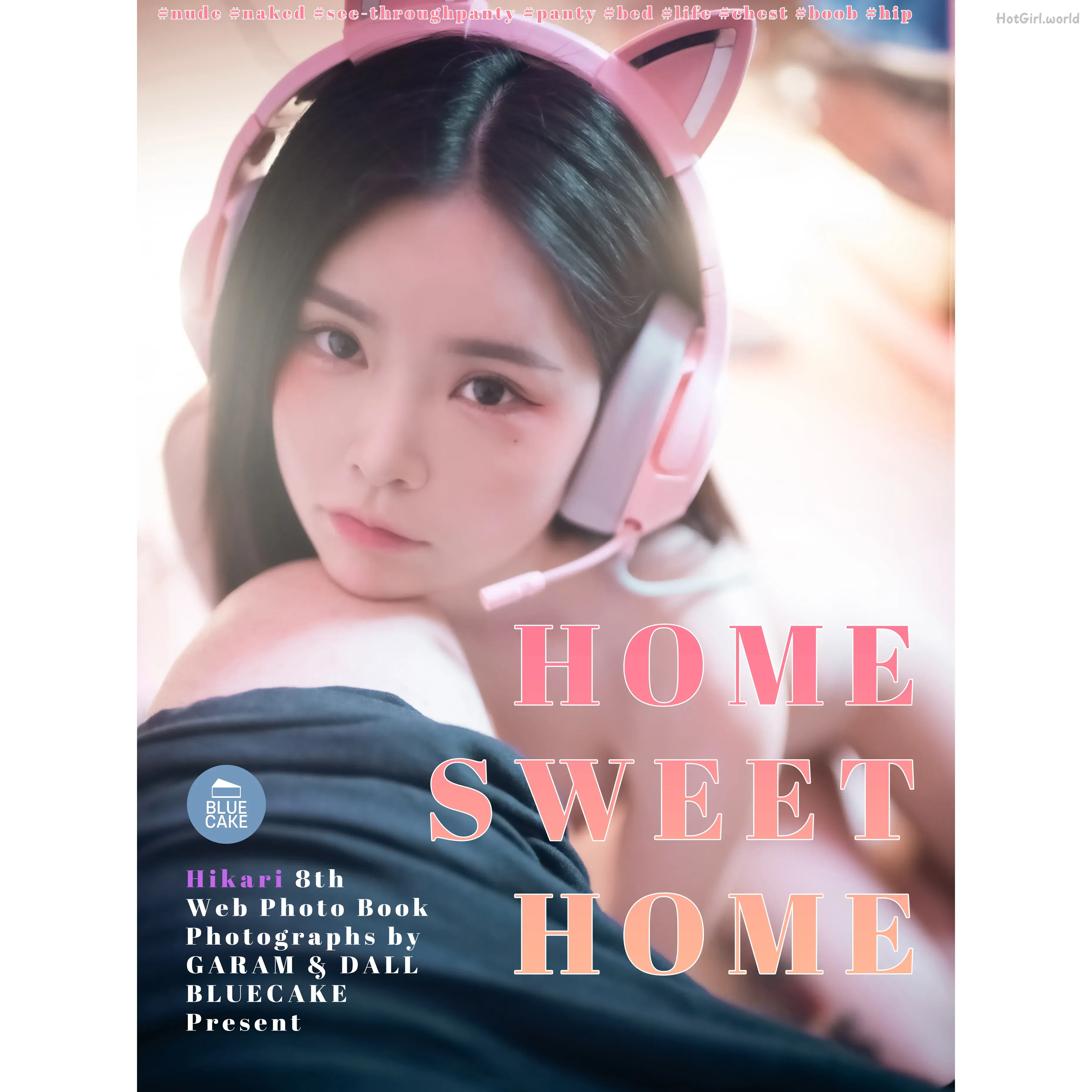 [BLUECAKE] Hikari - Vol.8 HOME SWEET HOME(40 photos + 70 uncensored photos)