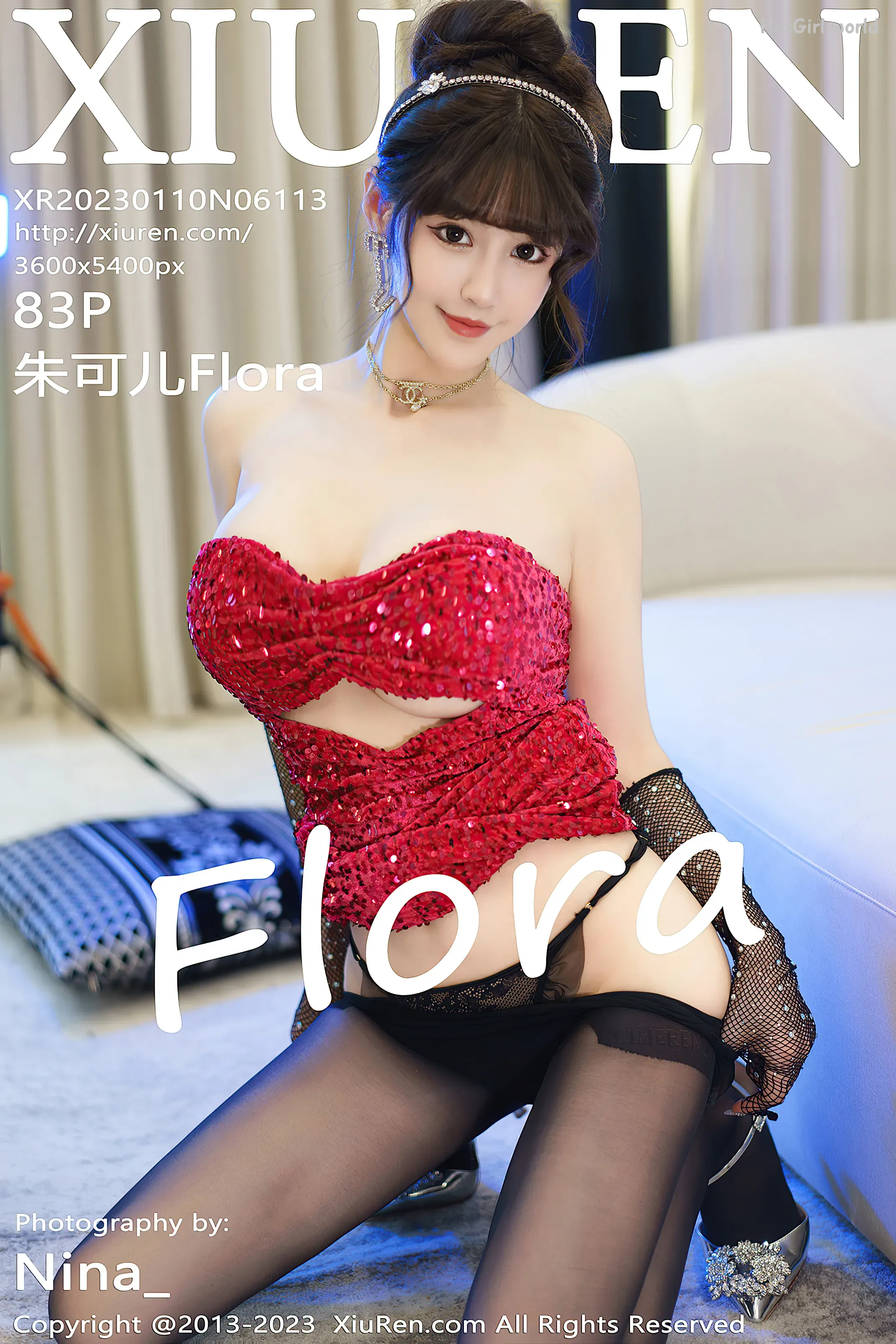 XiuRen秀人网 No.6113 Zhu Ke Er (朱可儿Flora)