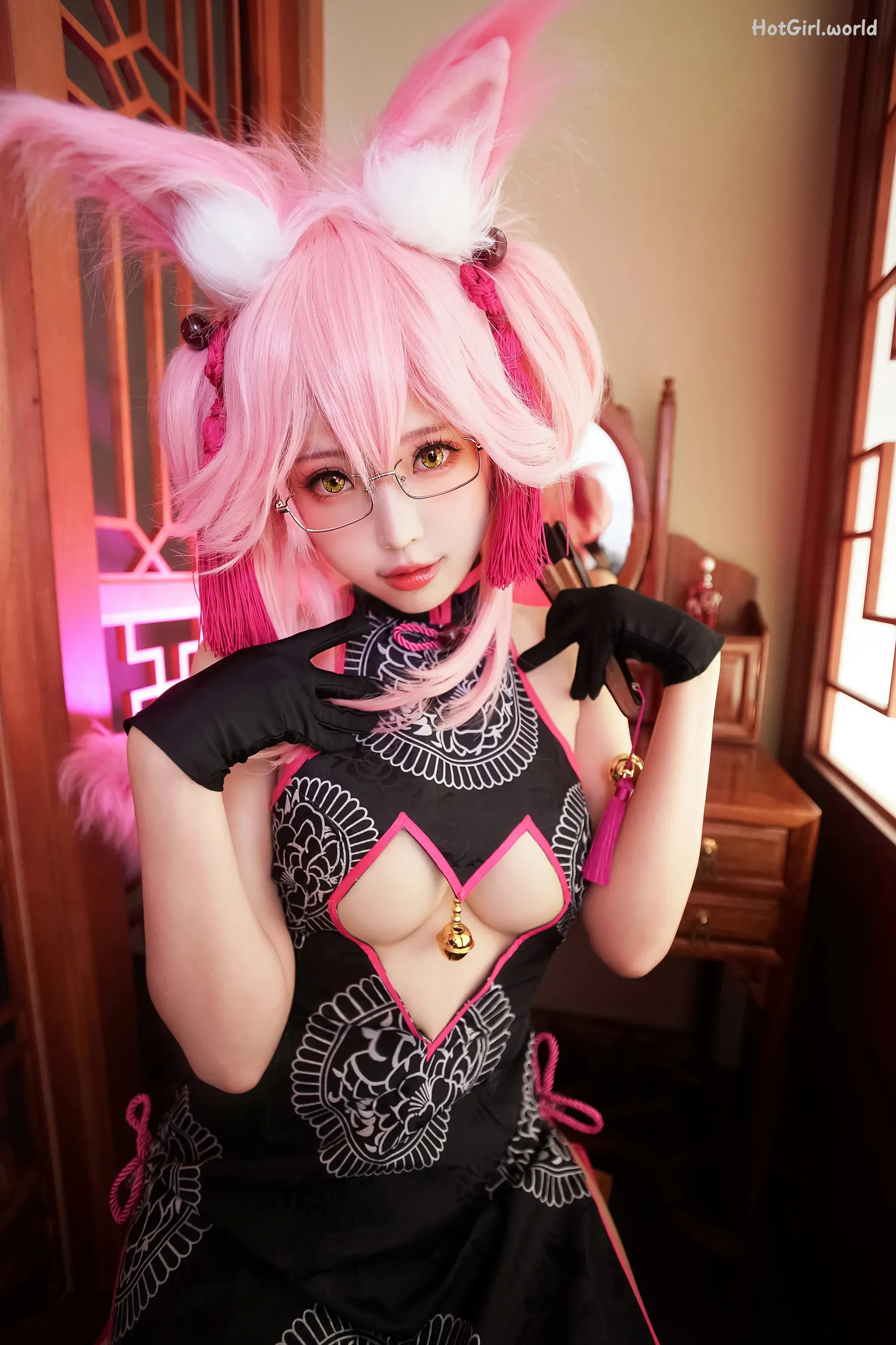 Coser-Ely_eee-ElyEE子-玉藻前旗袍