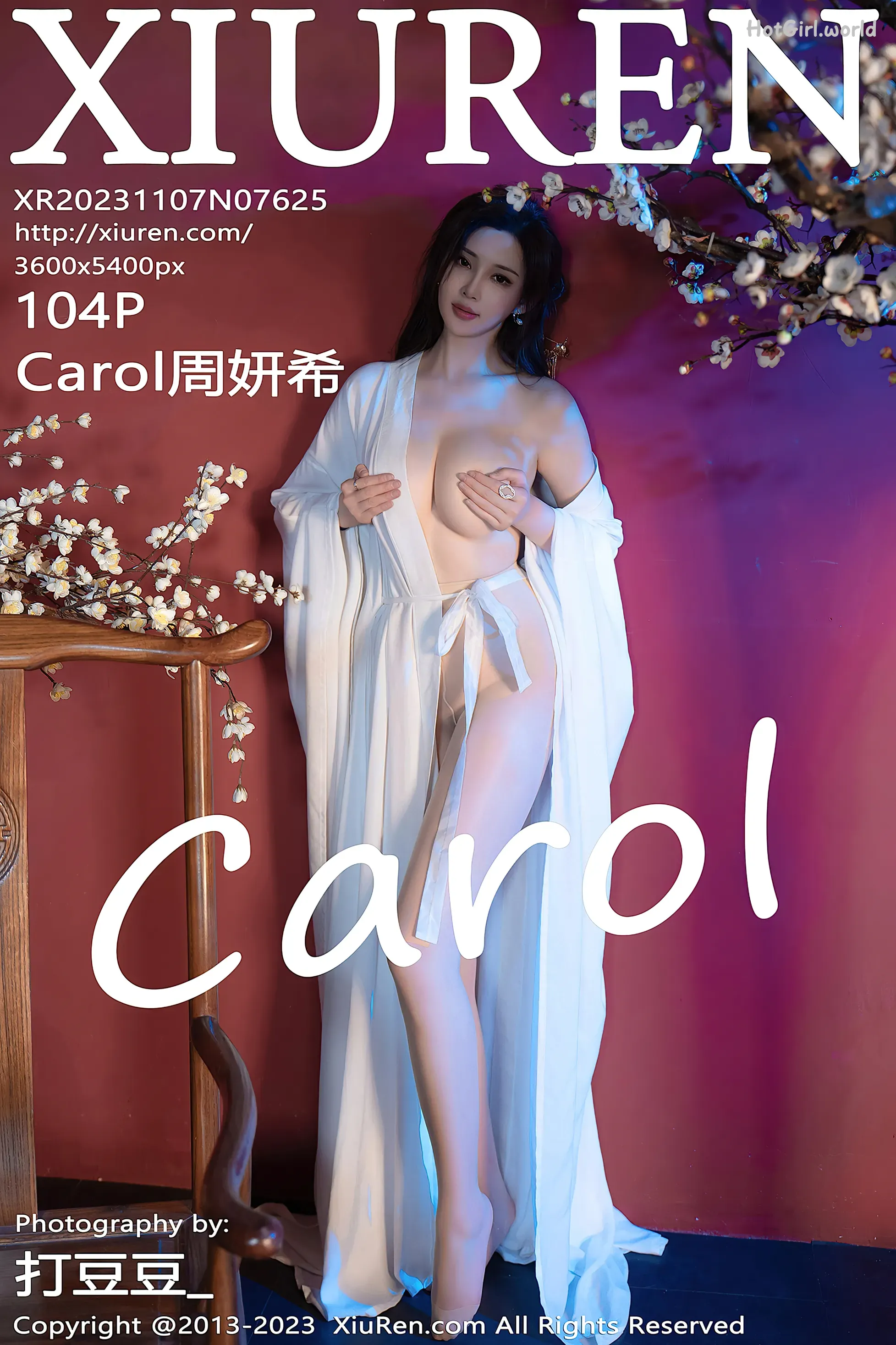 XiuRen-秀人网-No.7625-Carol-周妍希-Zhou Yan Xi