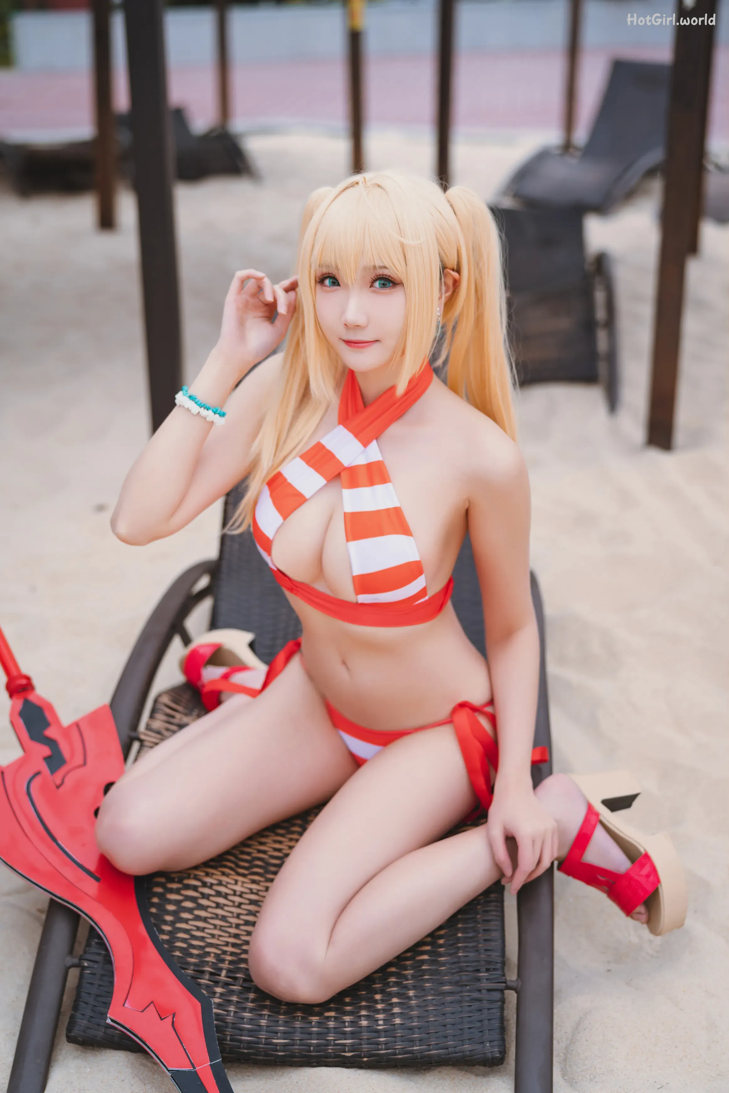 Coser-瓜希酱-尼禄水着