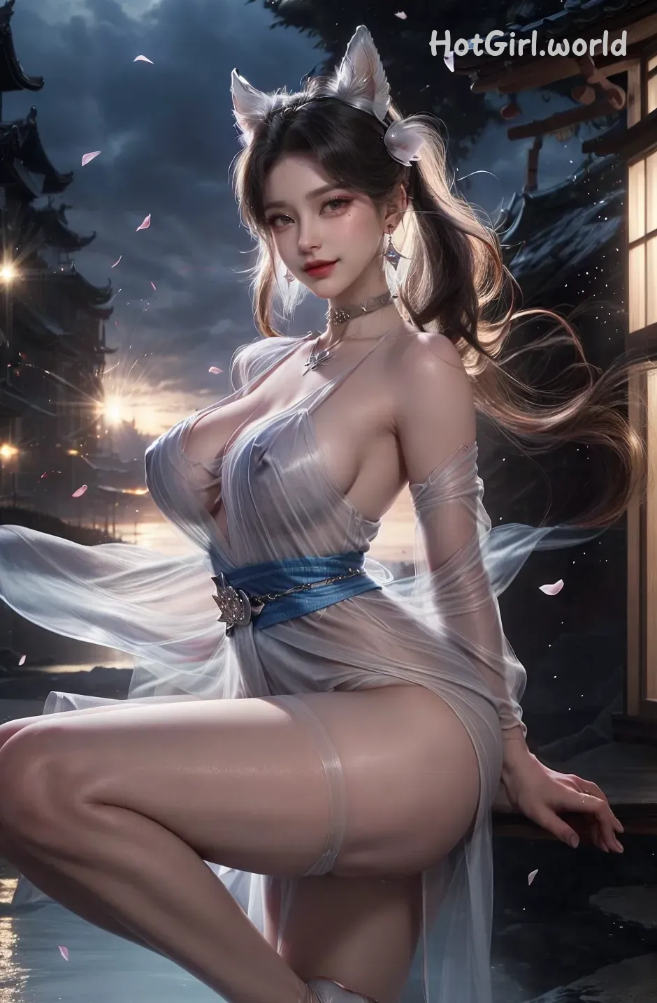 AI Generated-kaiysx-Chang E(85 photos + 29 uncensored photos)