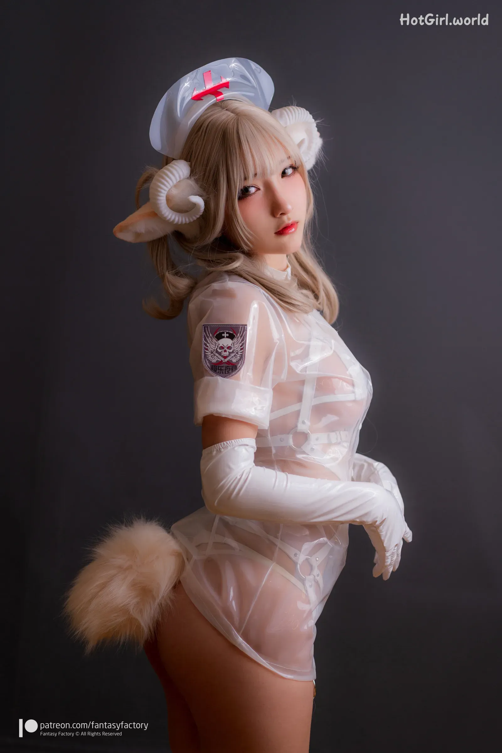 Fantasy Factory-小丁-ヤギ(33 photos + 20 uncensored photos)