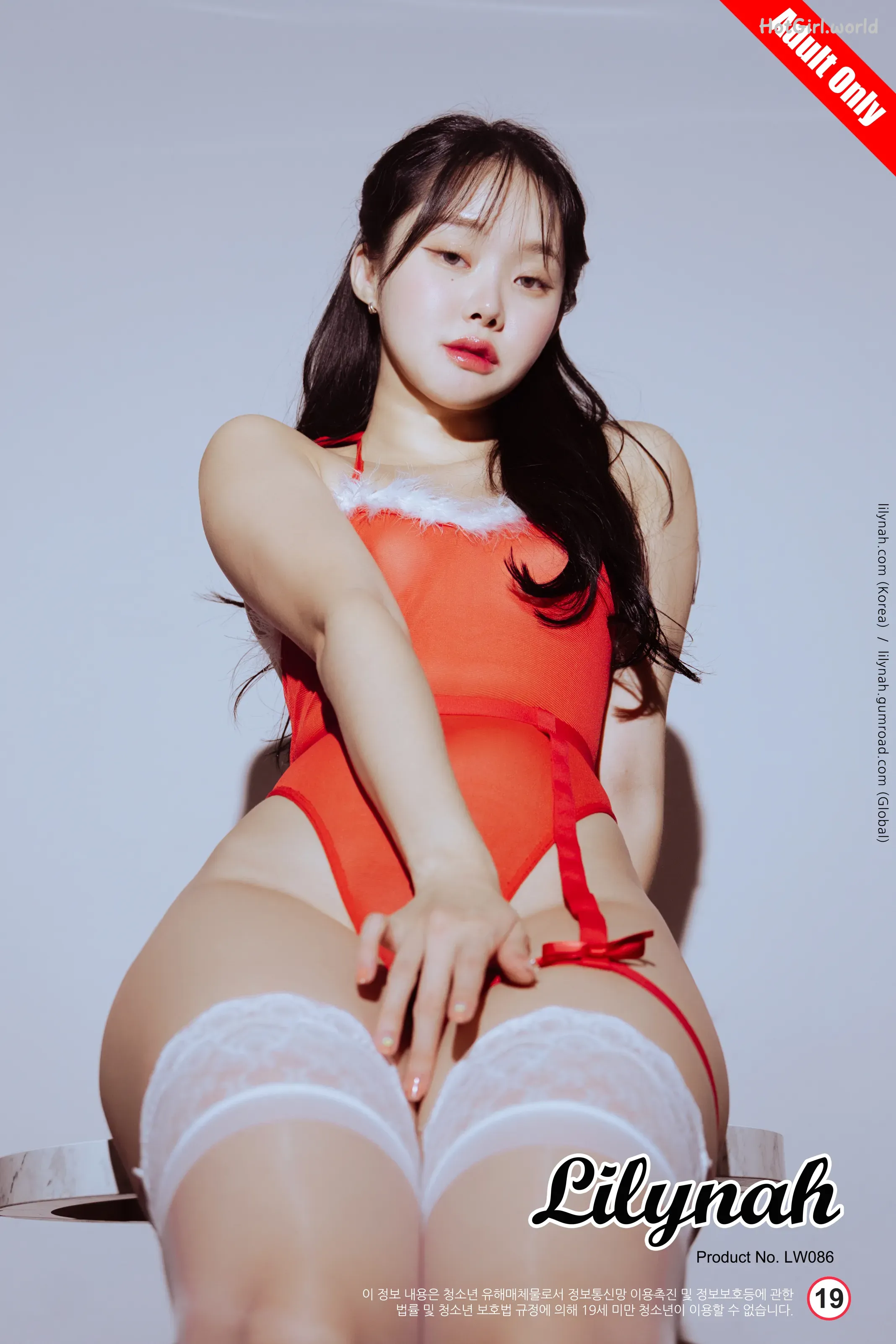 Lilynah-LW086-Inah-이나-Vol.36 Santa Girl