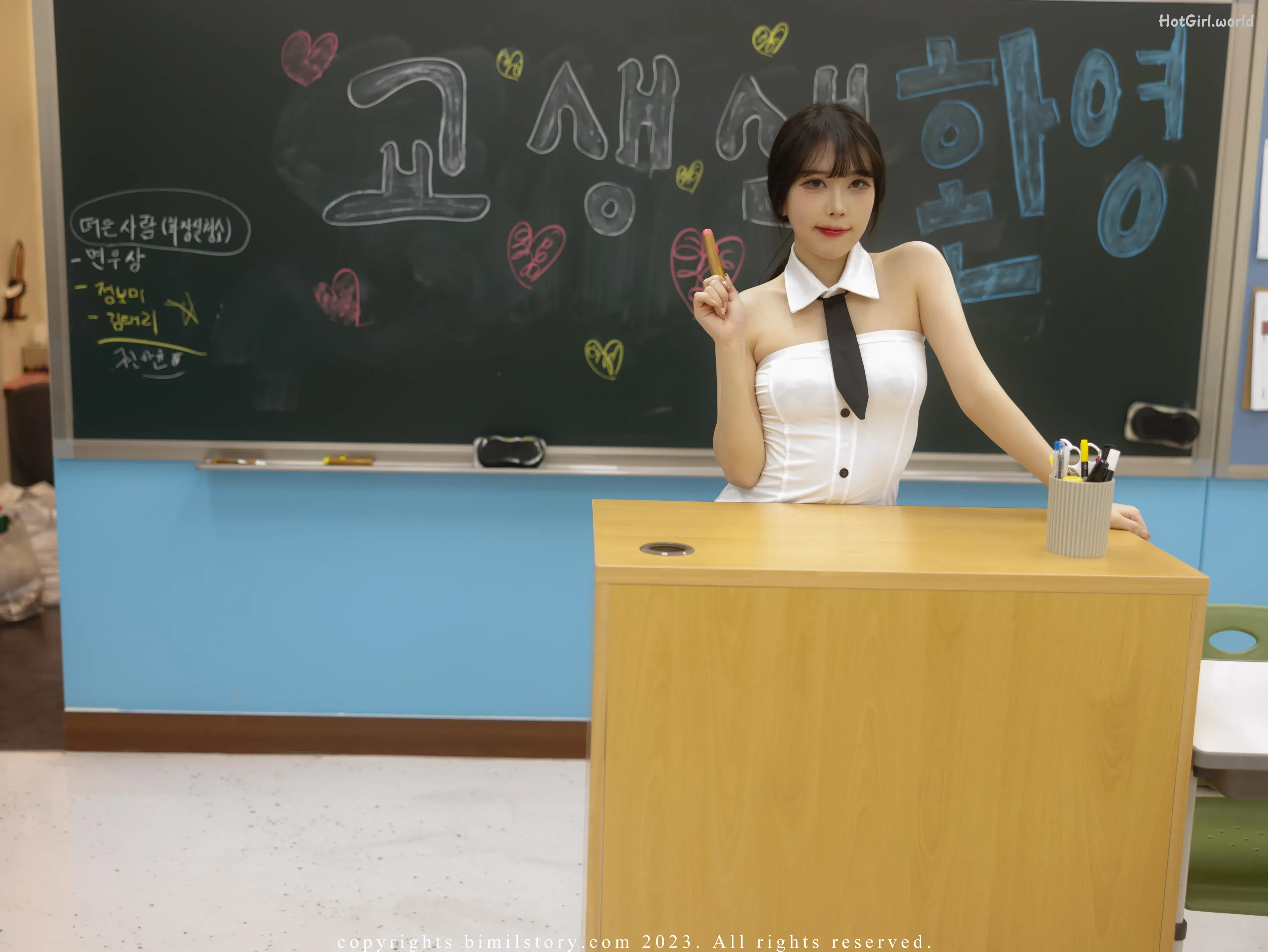 Bimilstory-Zia-지아-Vol.17 Ero Teacher Ver At The Academy