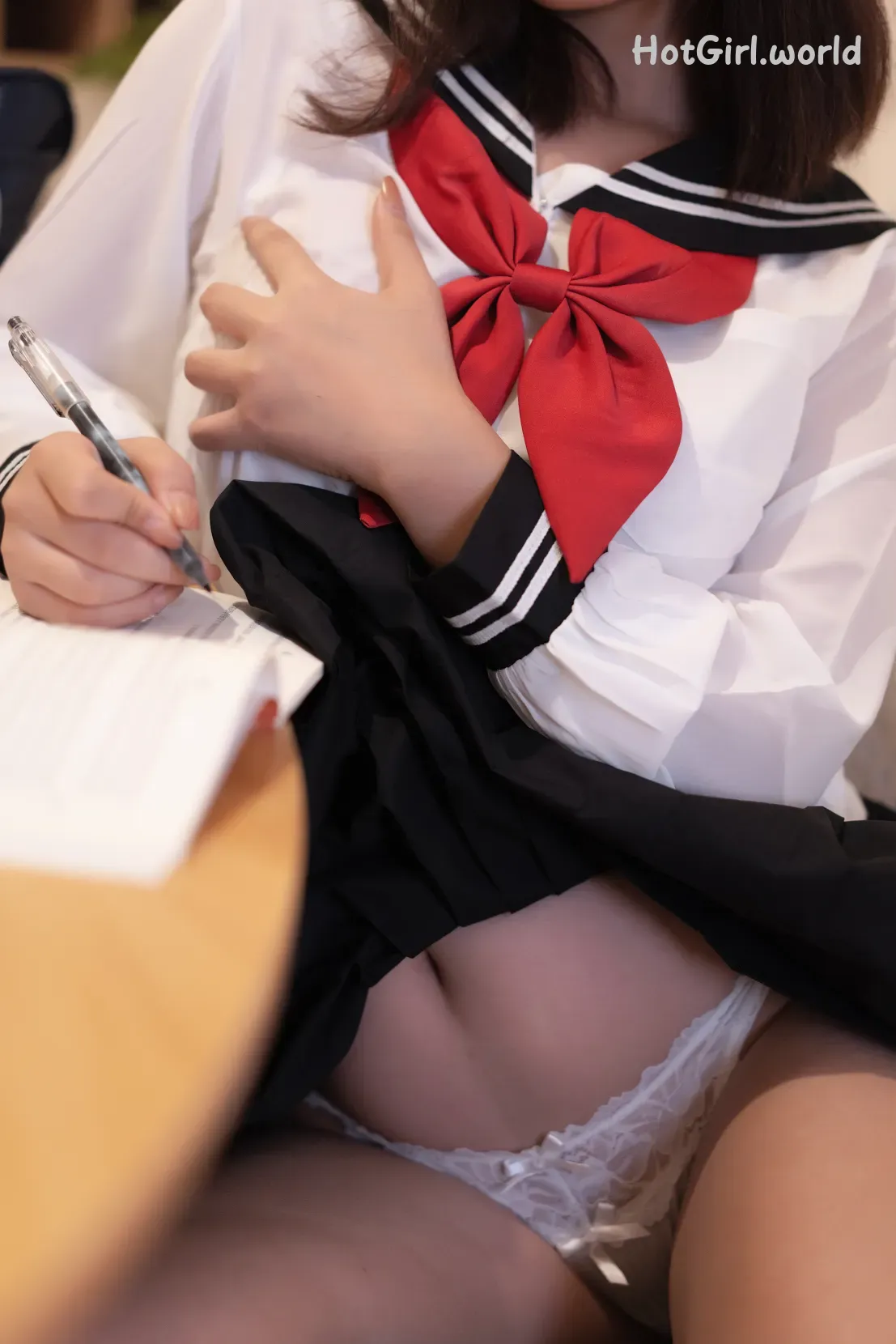 Coser-yuuhui玉汇-约会我的女学生