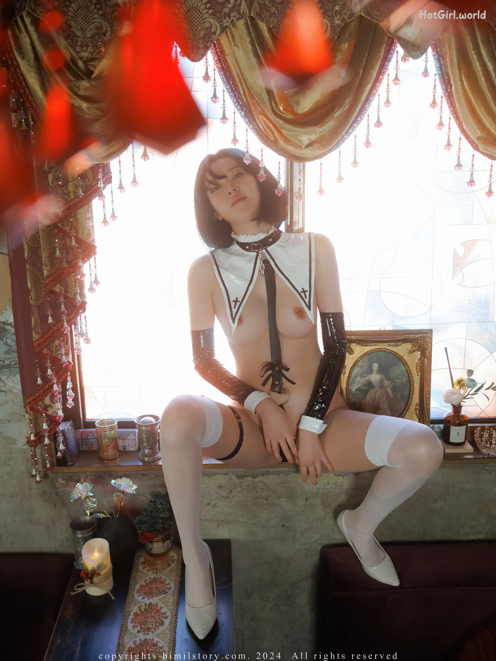 Bimilstory-Nara-Vol.33-Fantasy-Harness-hotgirl.world-003.webp