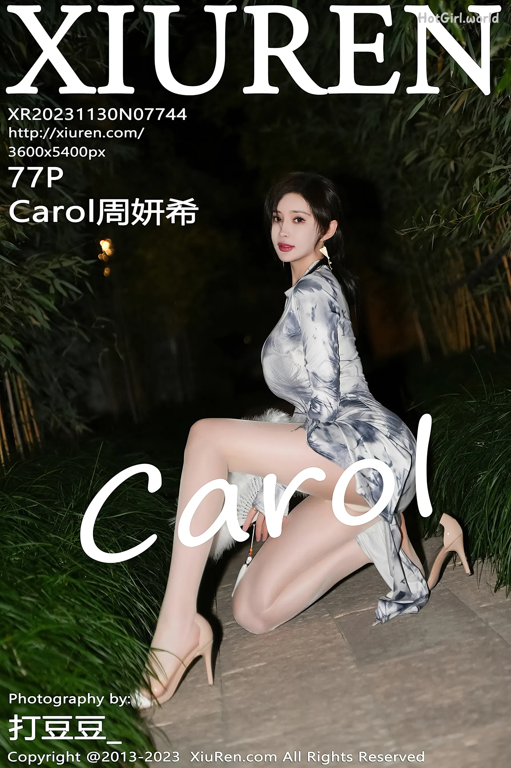 XiuRen-秀人网-No.7744-周妍希-Carol-Zhou Yan Xi