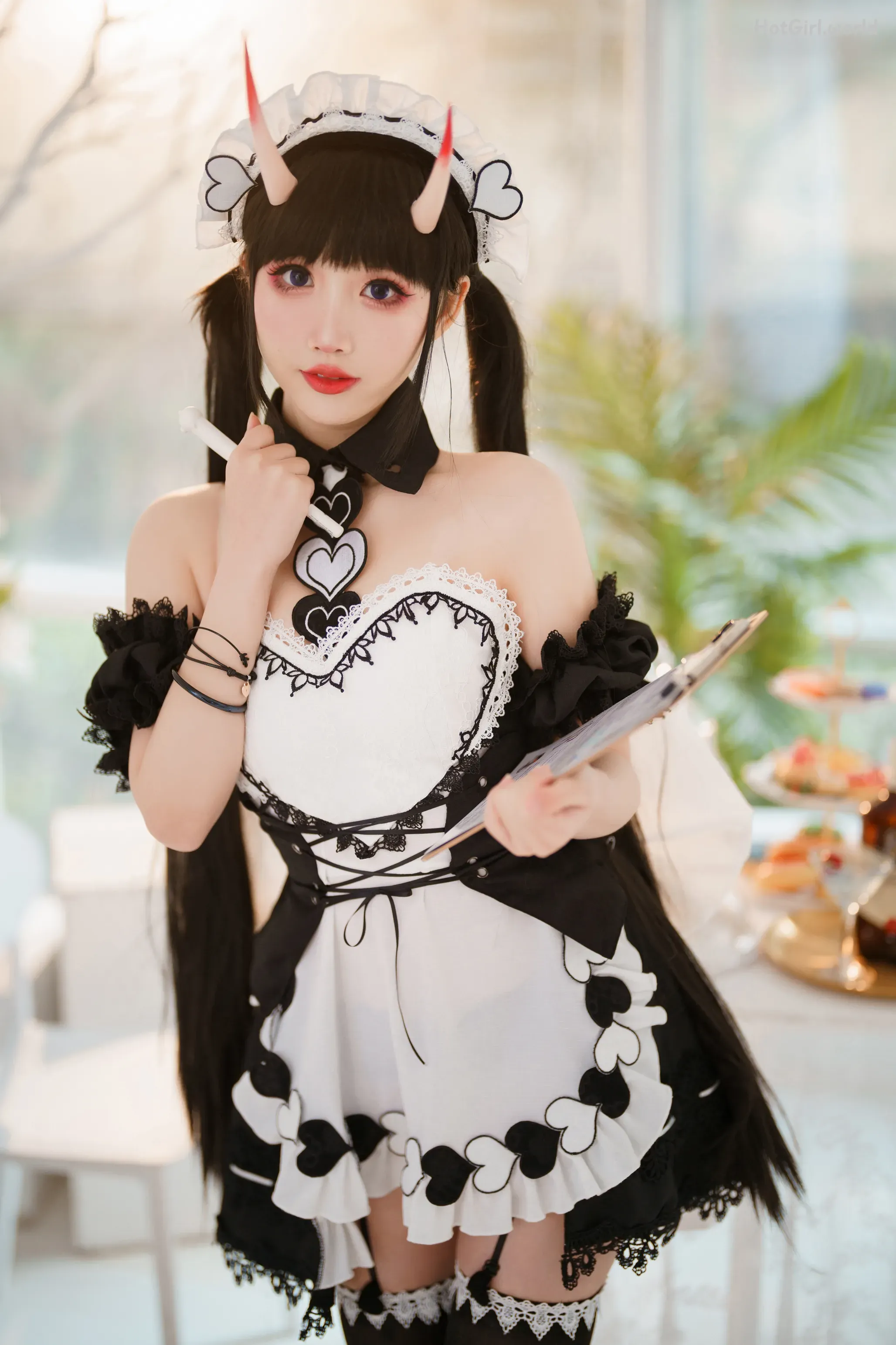 Coser-面饼仙儿-No.122-能代女仆