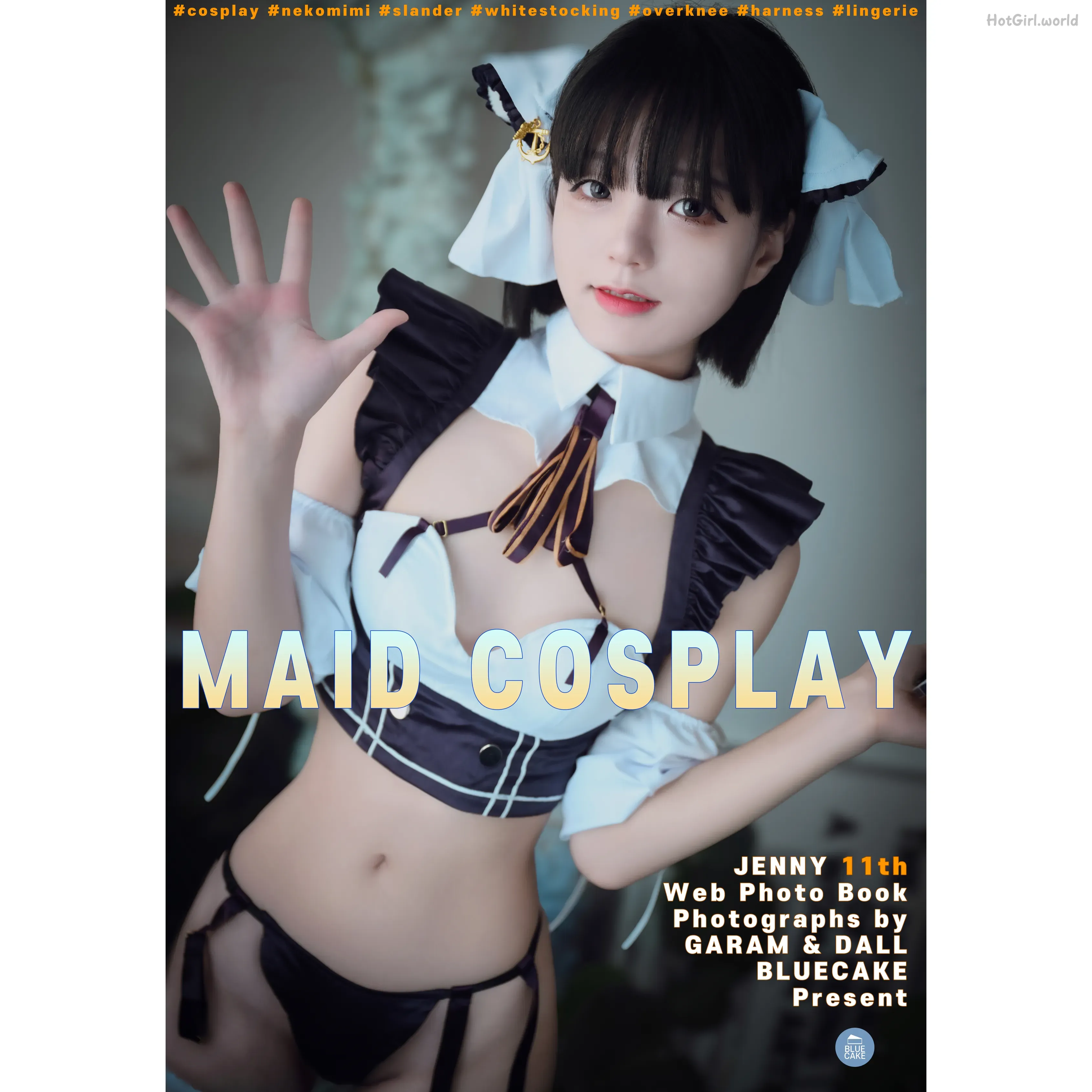 BLUECAKE-Jeong Jenny-정제니-Maid Cosplay