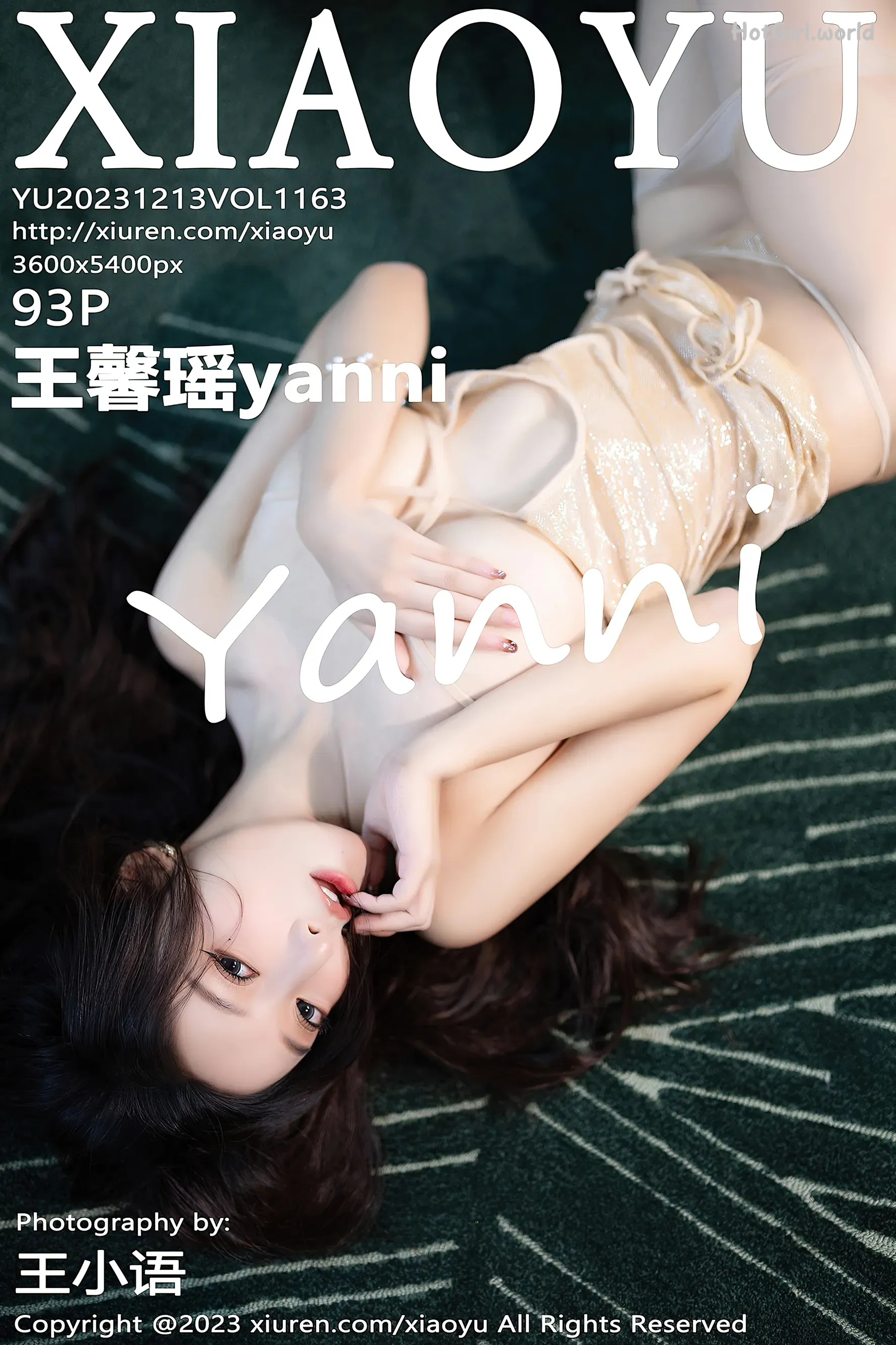 XiaoYu-语画界-Vol.1163-王馨瑶-yanni-Wang Xin Yao