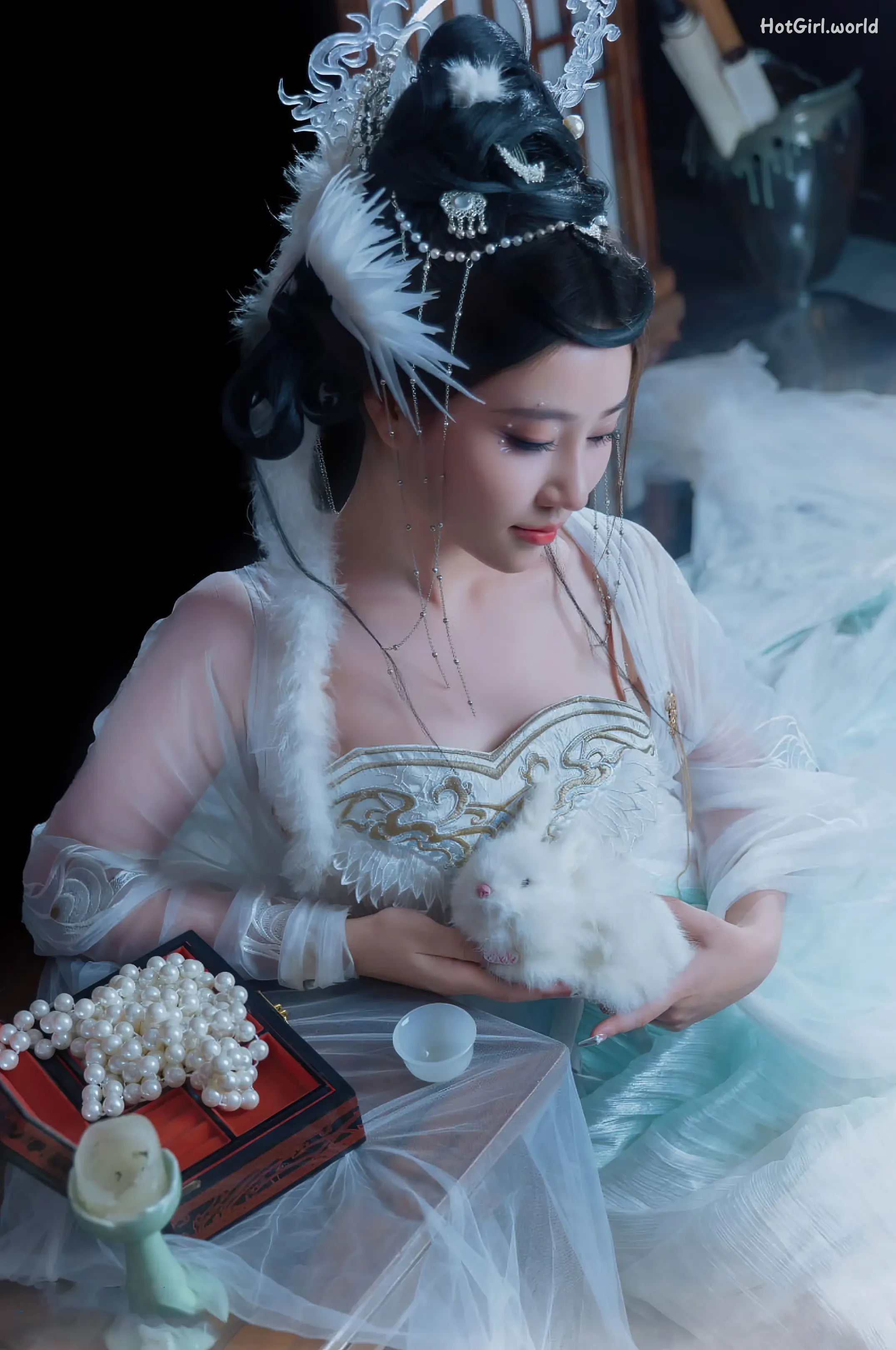 Coser-年年-Nnian-嫦娥仙子(34 photos + 15 uncensored photos)