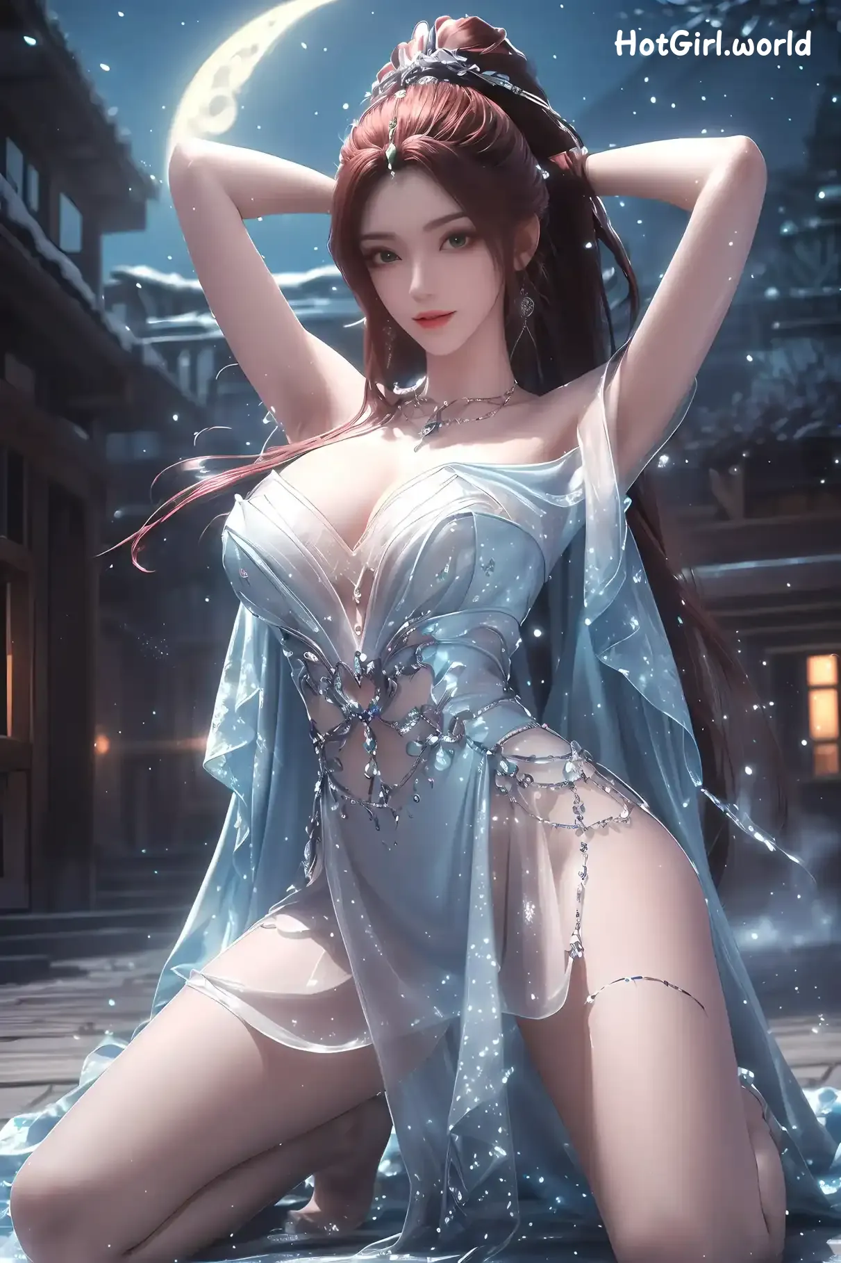 AI Generated-kuzan-完美世界-叶倾仙合集