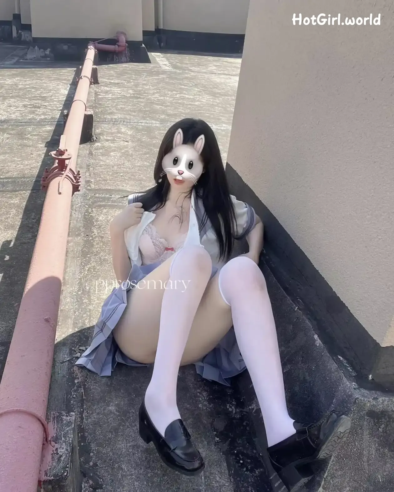 Coser-pprosemary-白虎一线天-jk少女福利姬