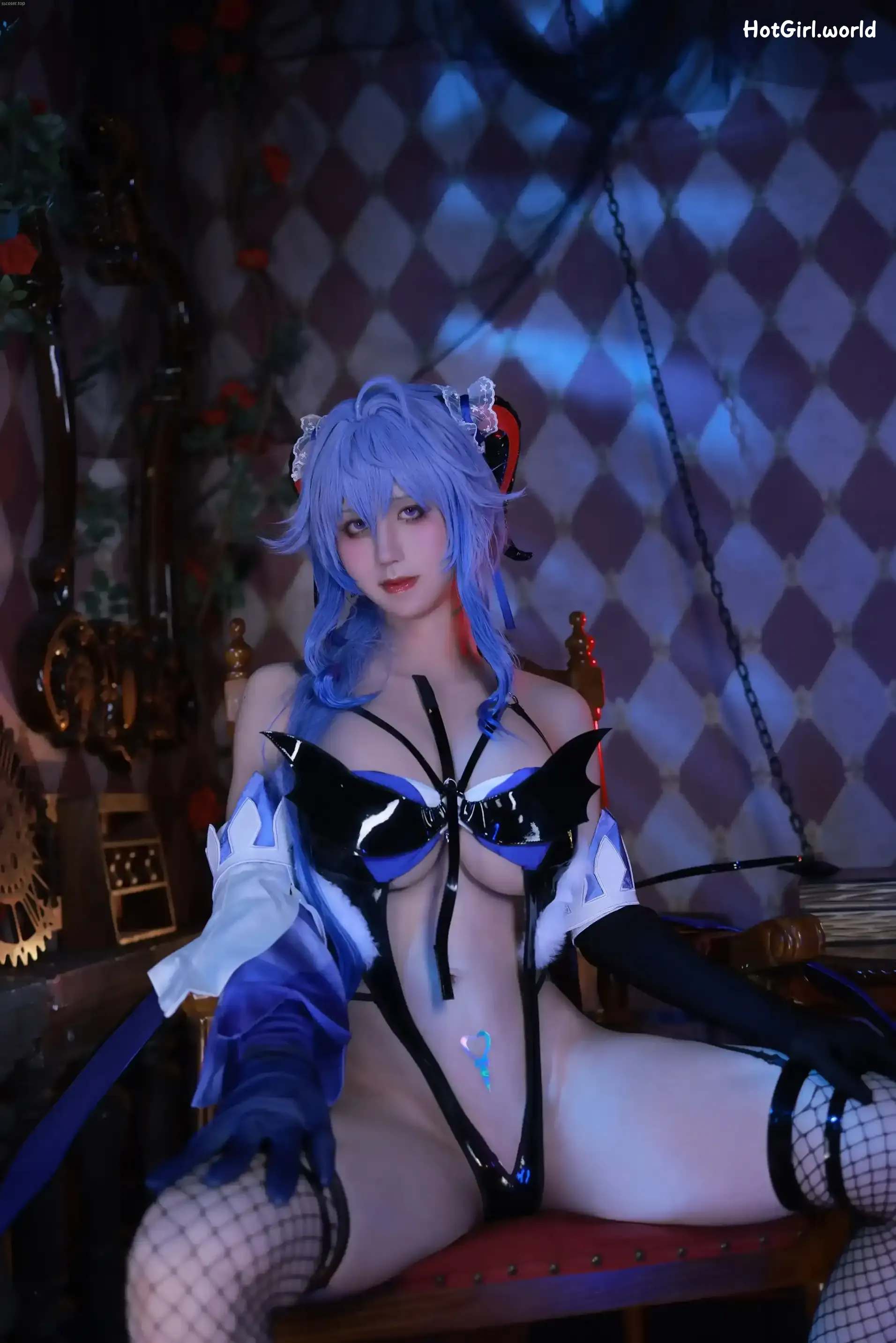 Coser-桜满三时-魅魔甘雨