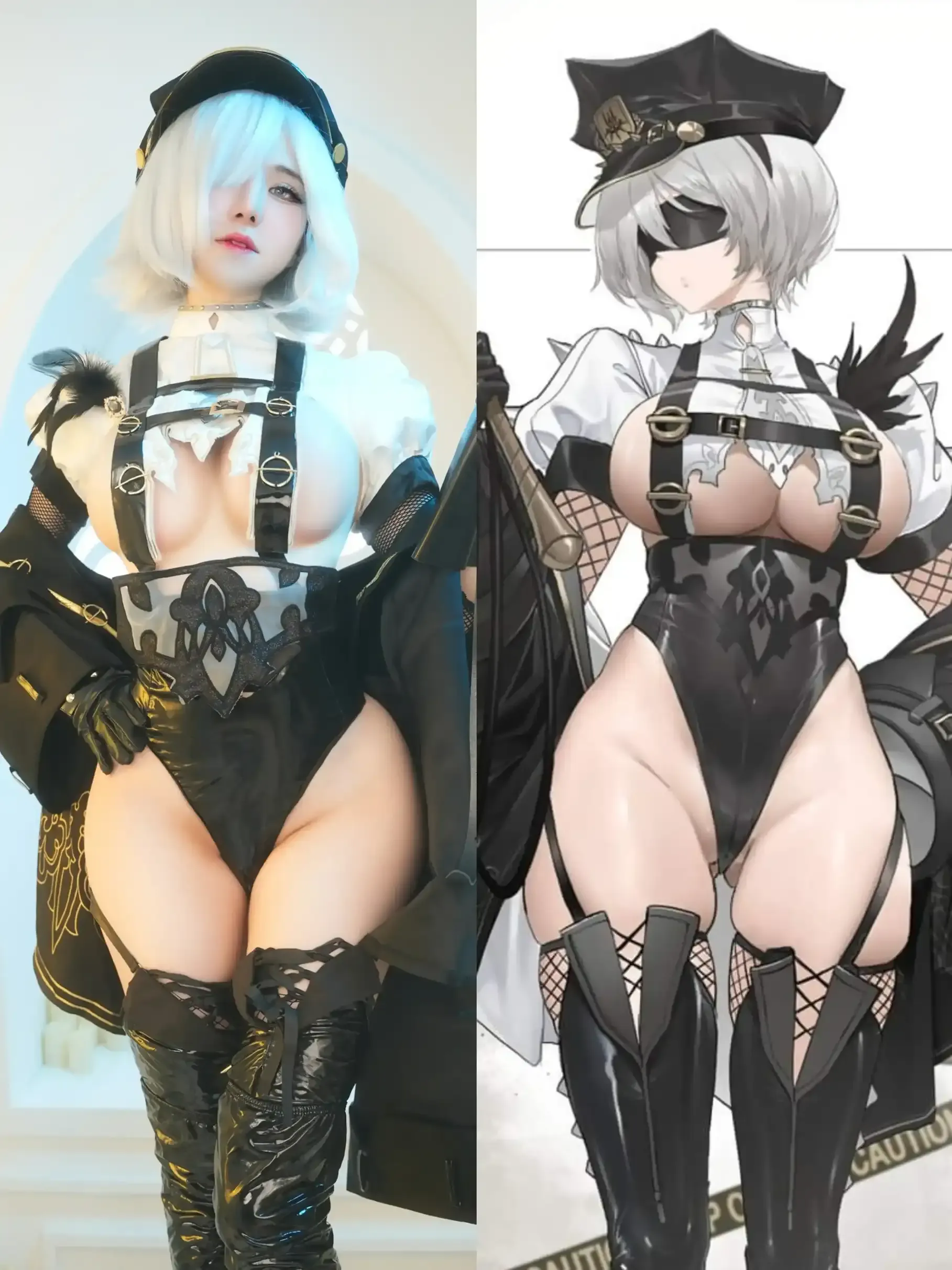Coser-Sally-多啦雪-Sally-Dorasnow-Officer-2B