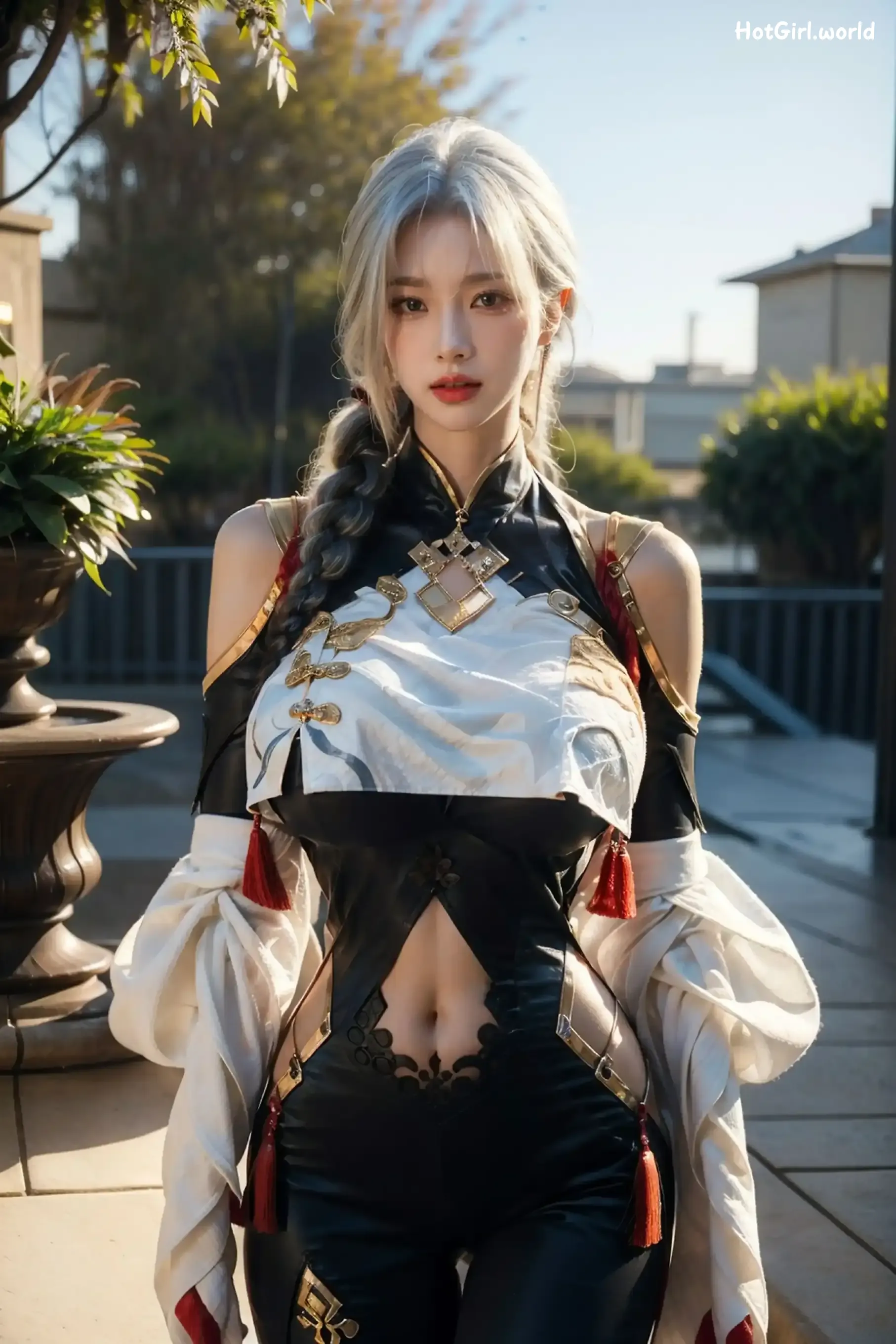 AI Generated-拟实画风-姐姐的剑灵COS-250521