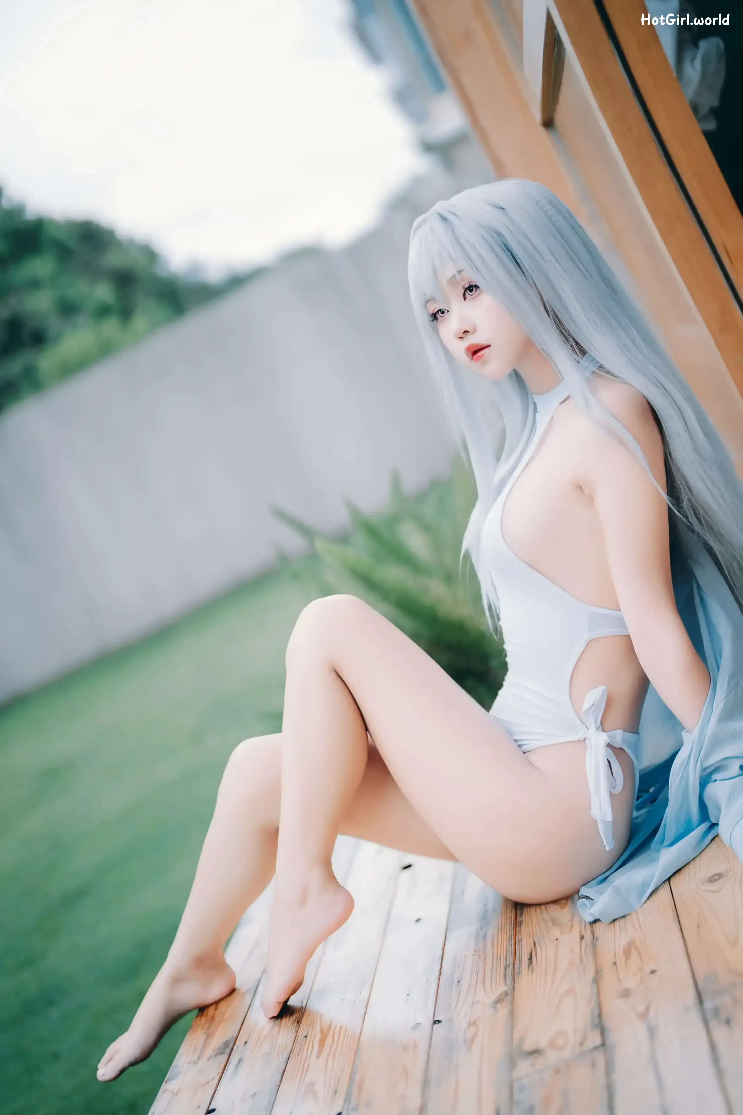 Coser-萌芽儿o0-白泳装