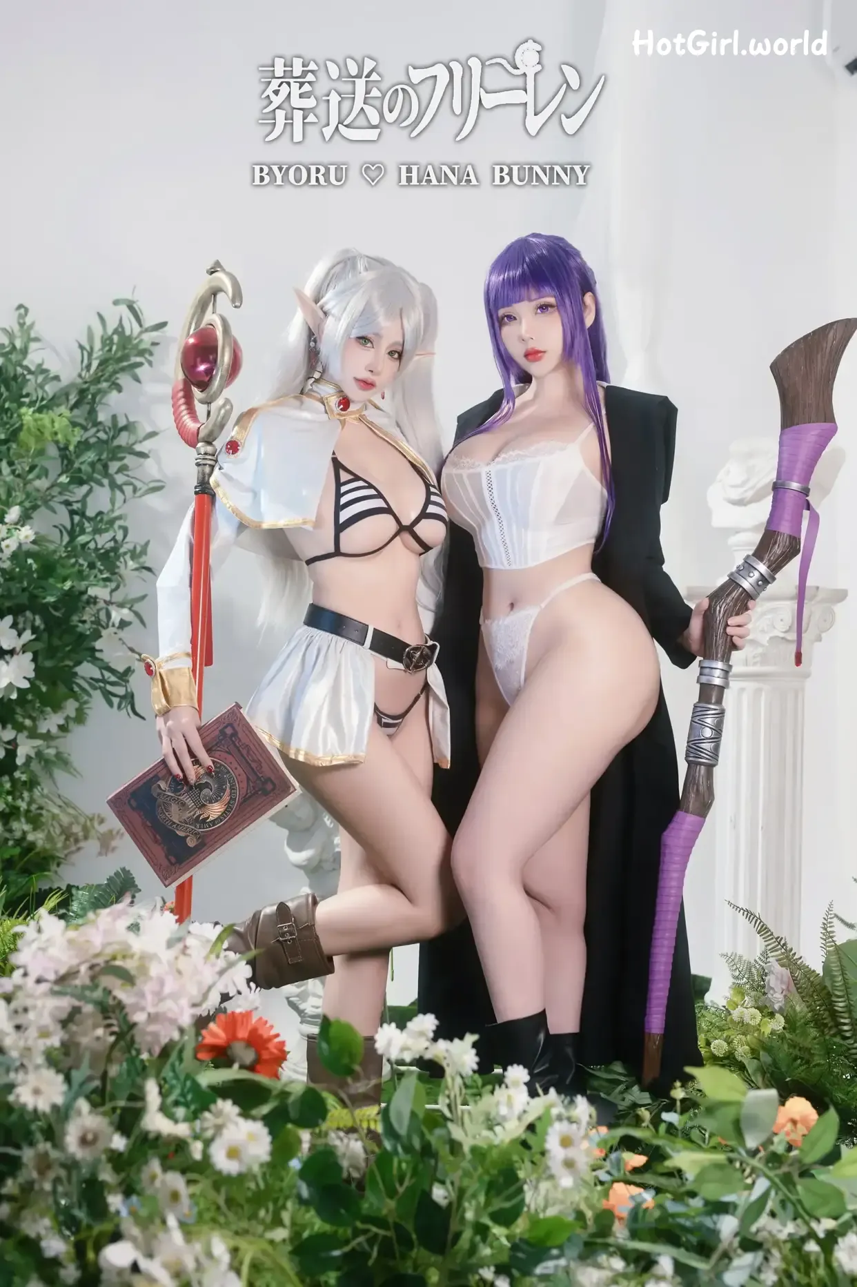 Coser-Byoru-&-Hana Bunny-Fern and Frieren Sousou no Frieren