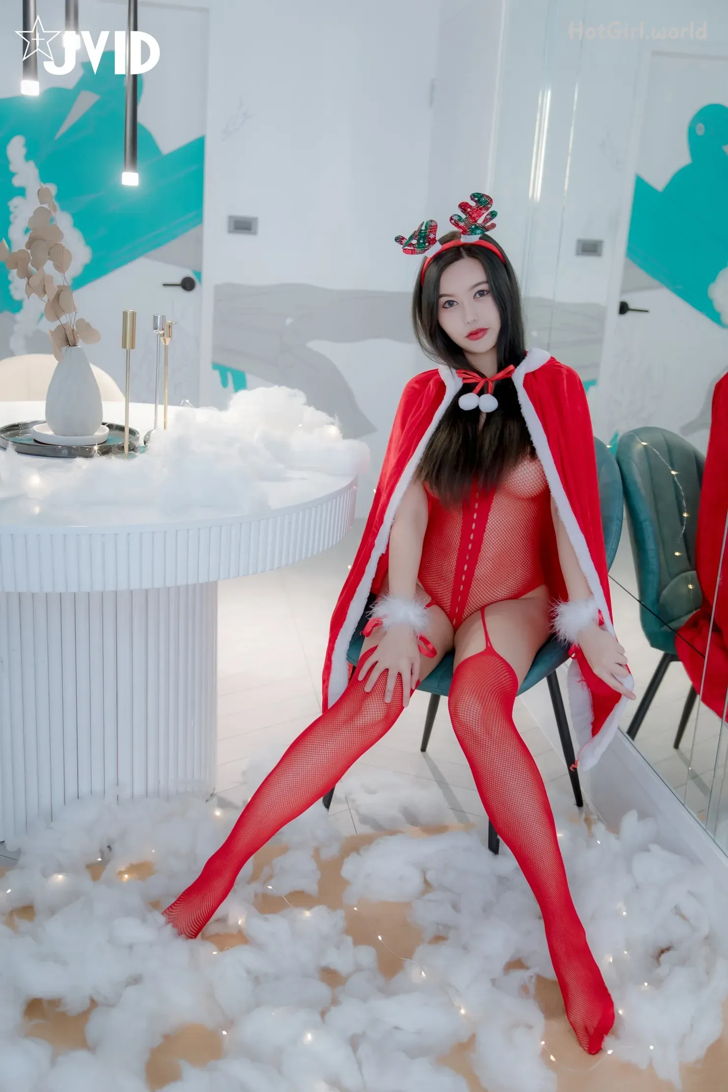 JVID-木木森-性感聖誕派對-木木森超性感