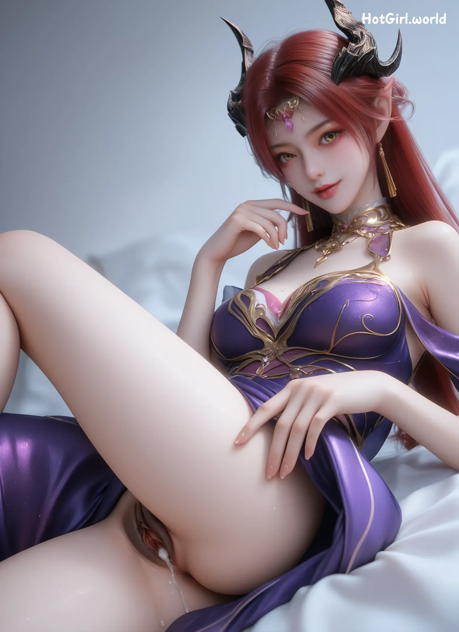 AI Generated-妖夜+凤清儿-锐克